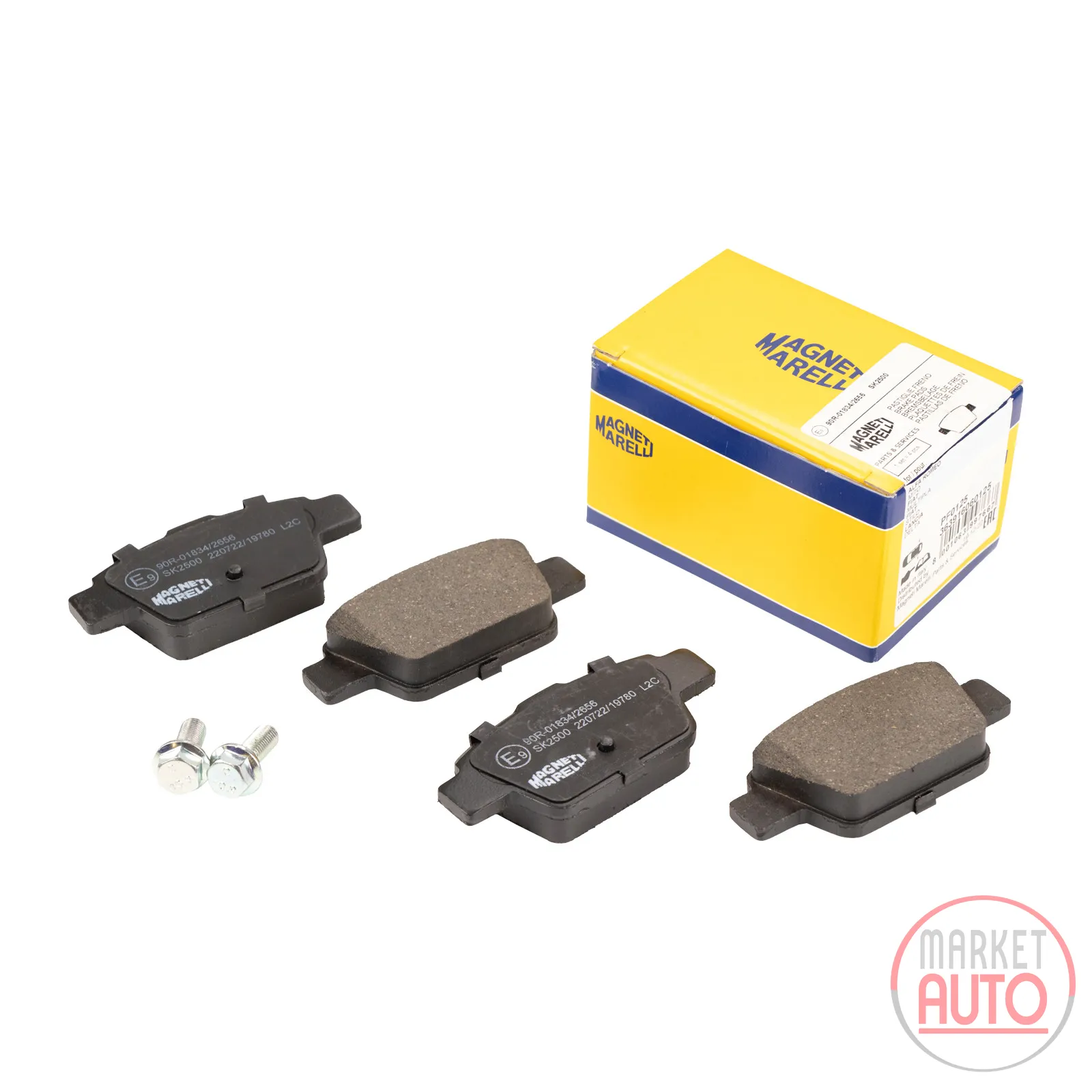 Rear brake pads Magneti Marelli
