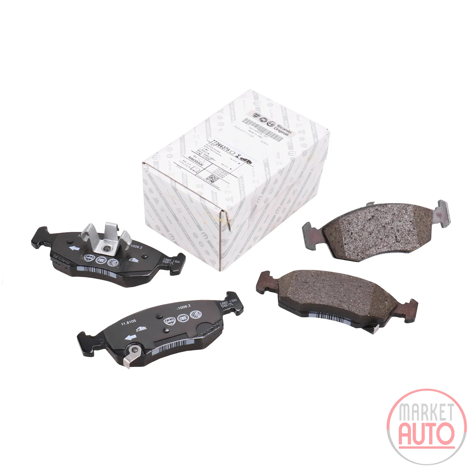 Front brake pads (OE 77366378)
