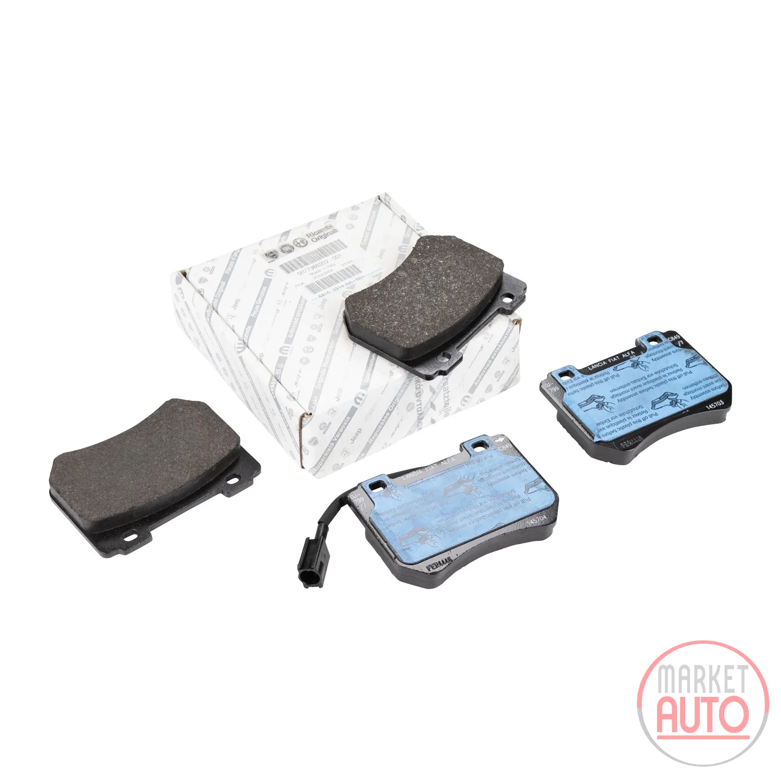 Front brake pads