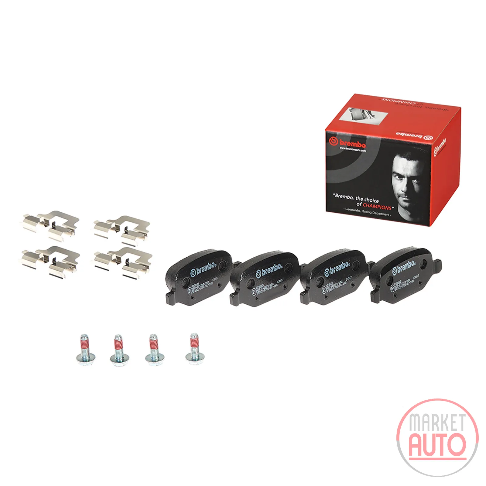 Rear brake pads Brembo