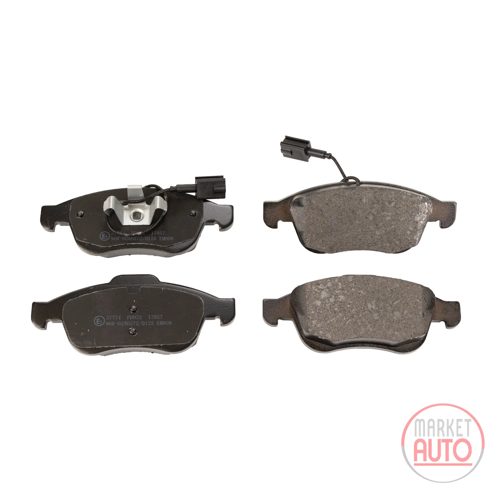 Front brake pads