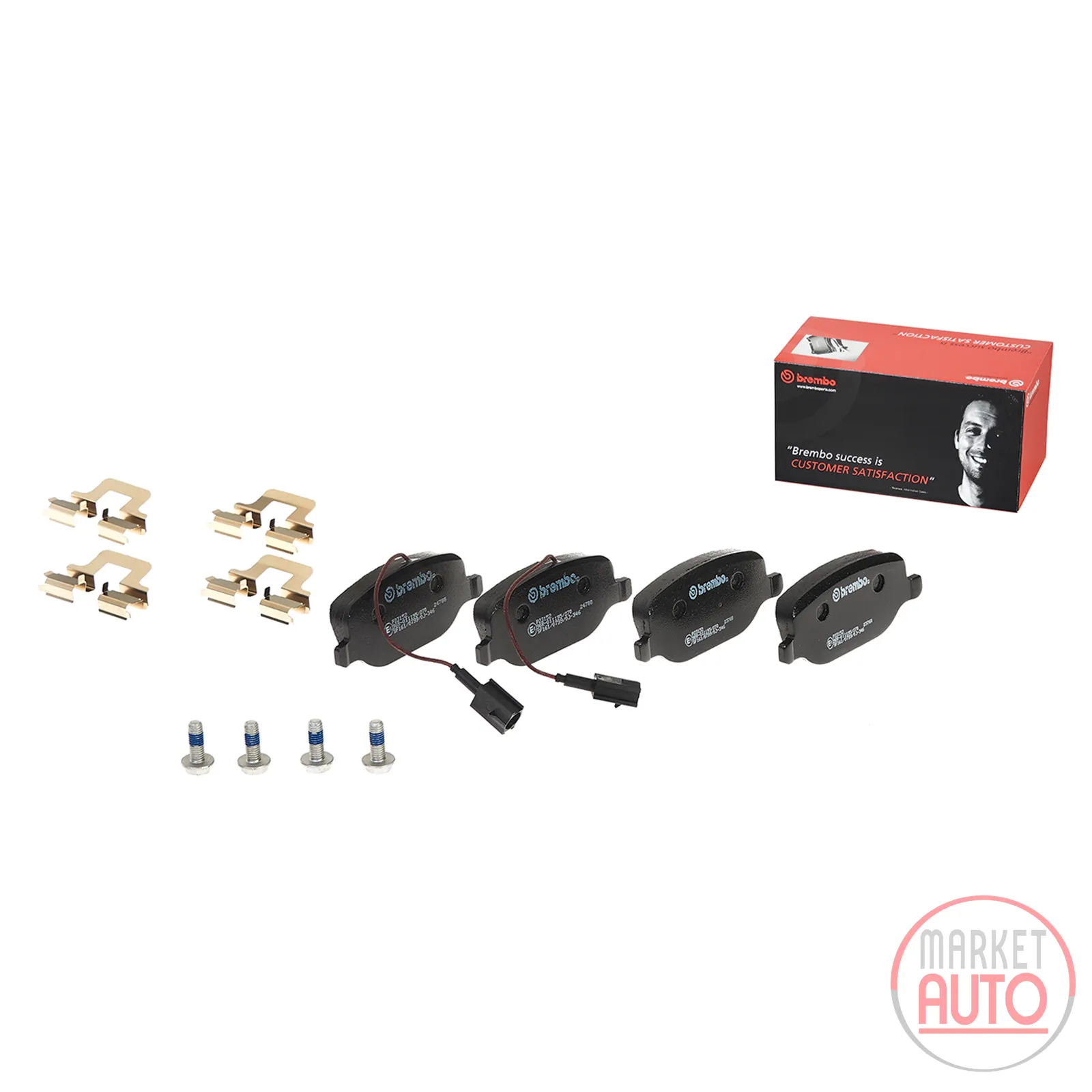 Rear brake pads