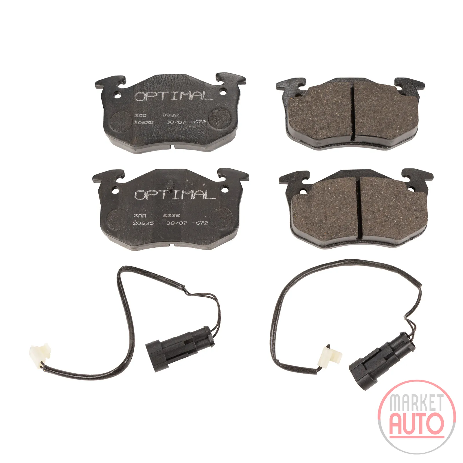 Front brake pads