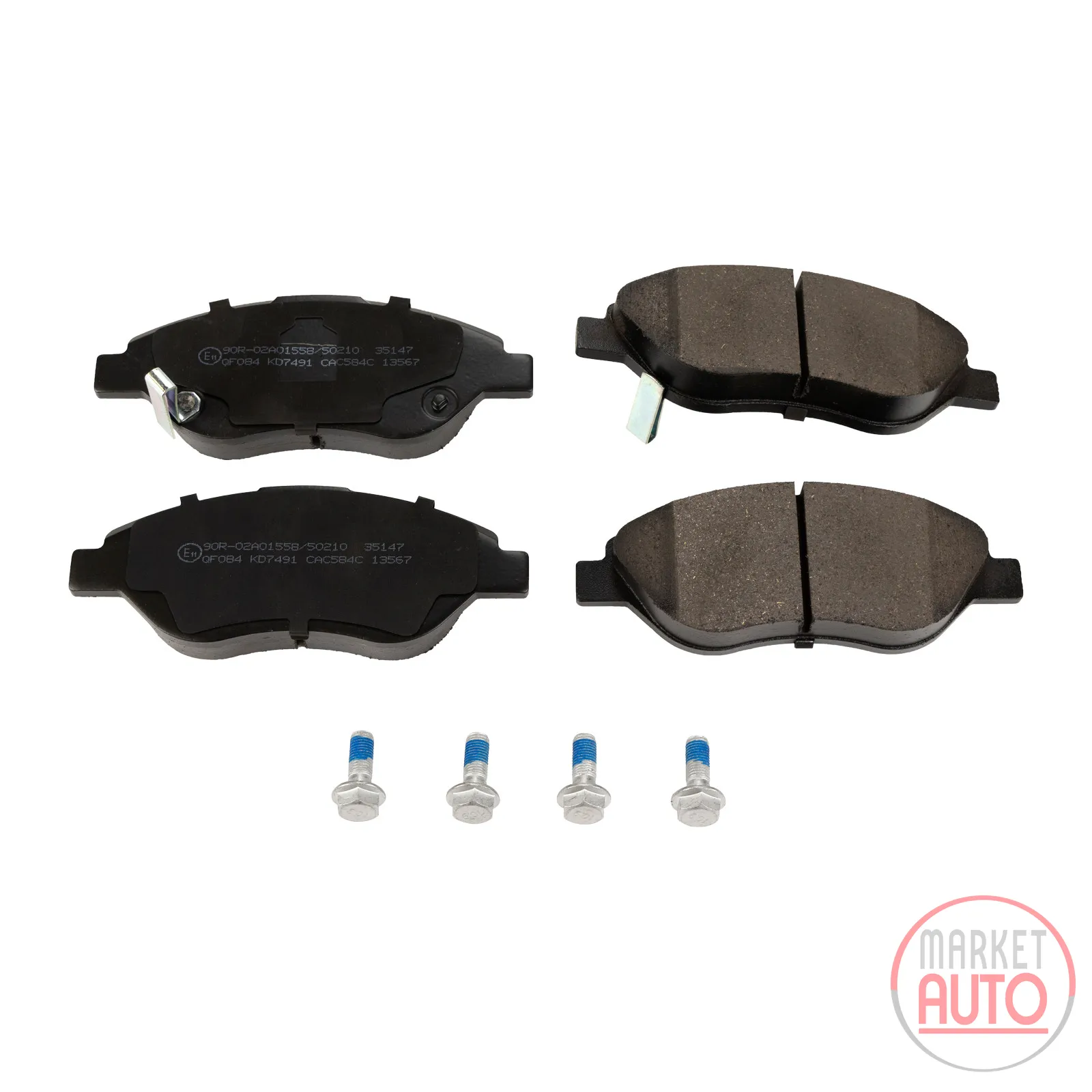 Front brake pads
