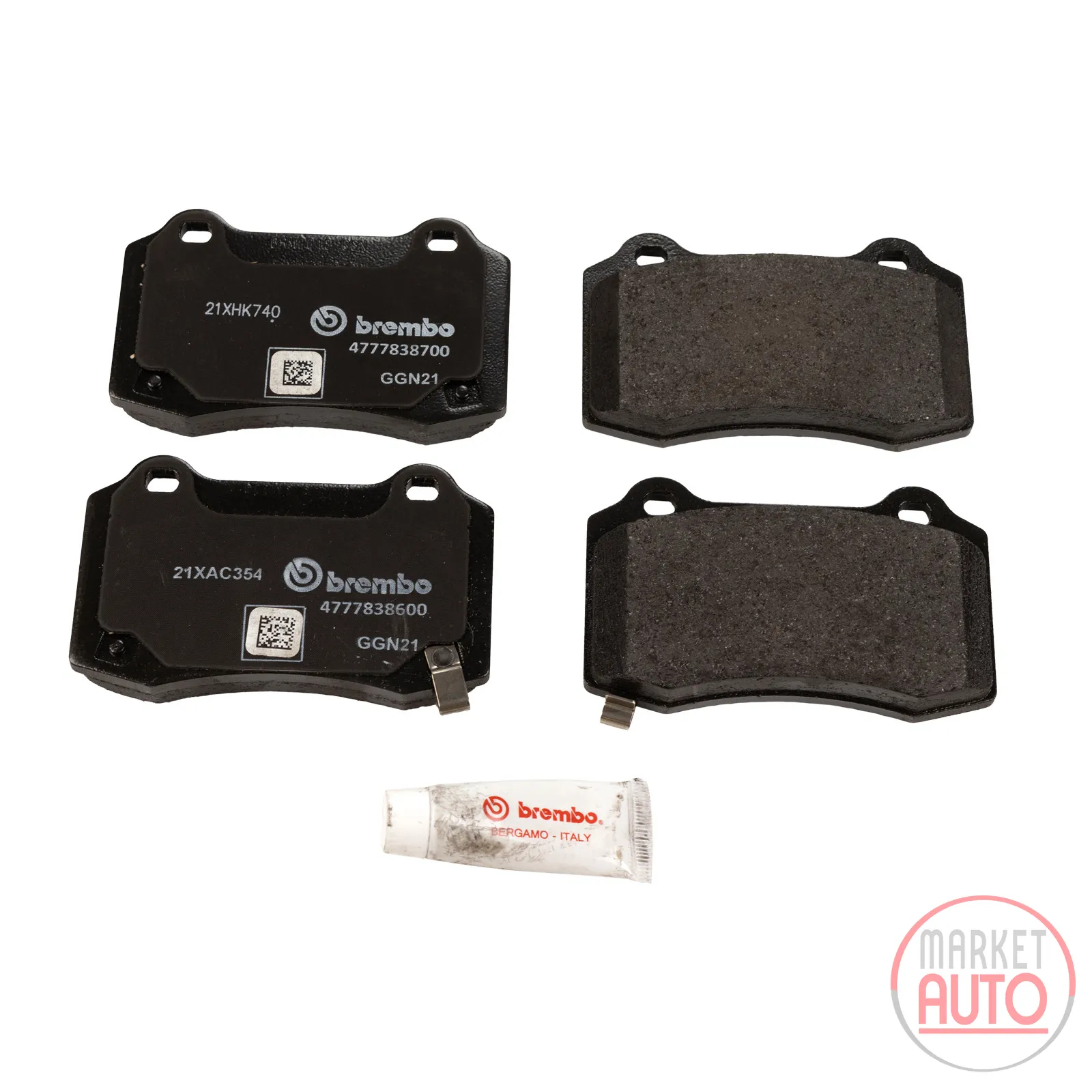 Rear brake pads