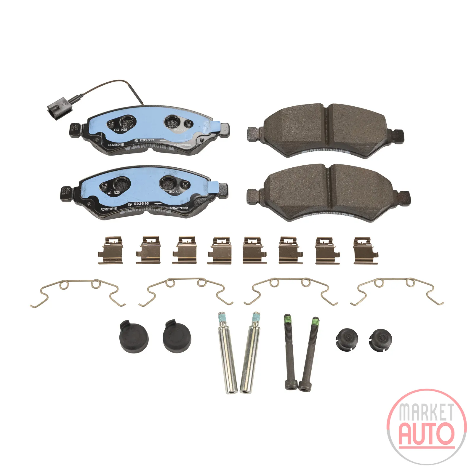 Front brake pad