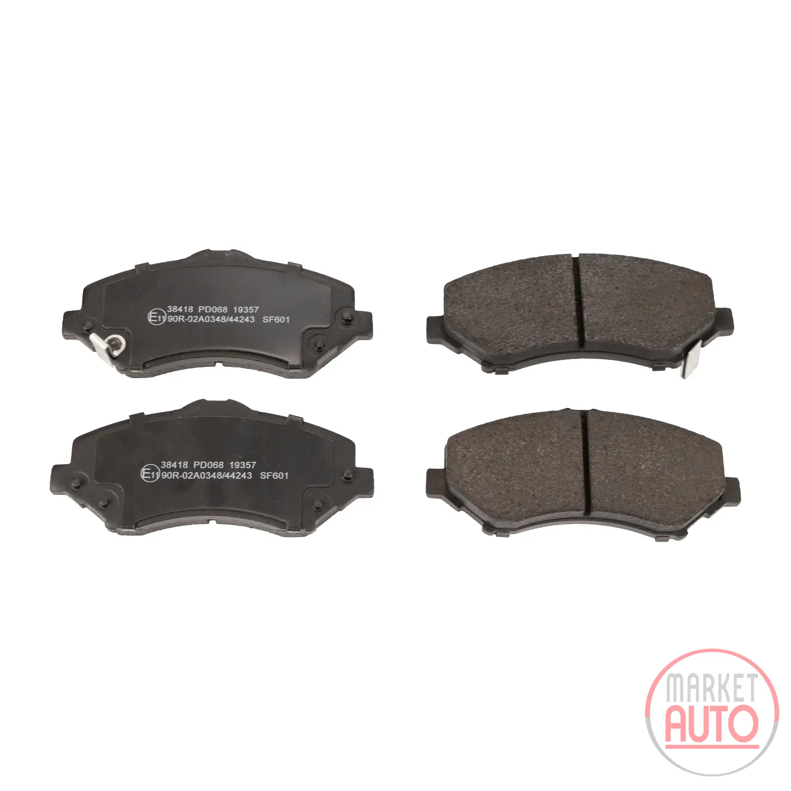 Front brake pads