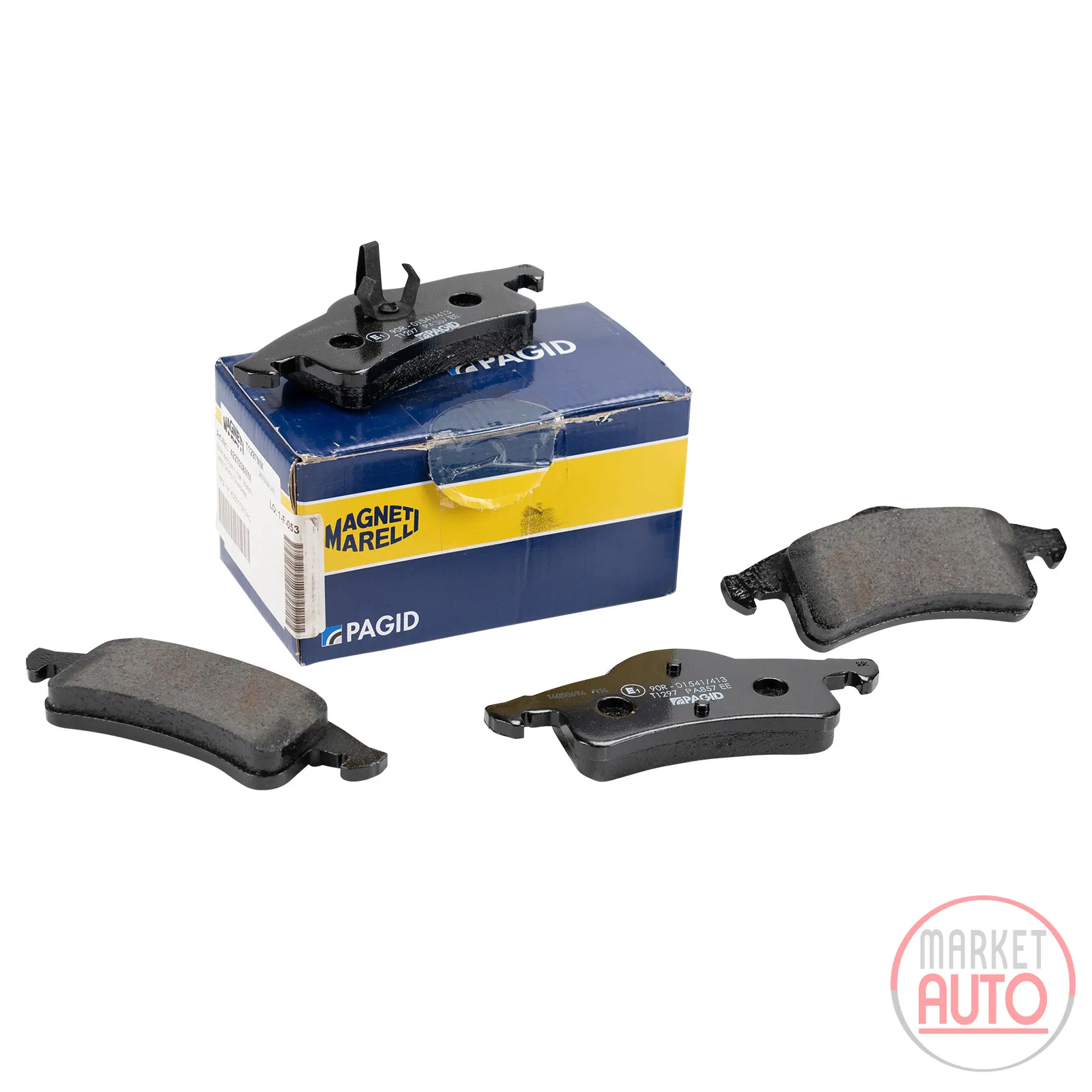 Rear brake pads Marelli