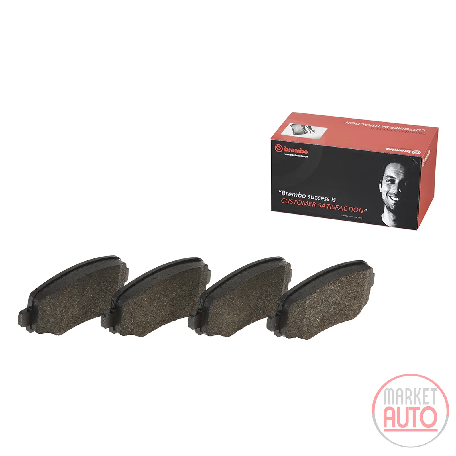 Rear brake pads