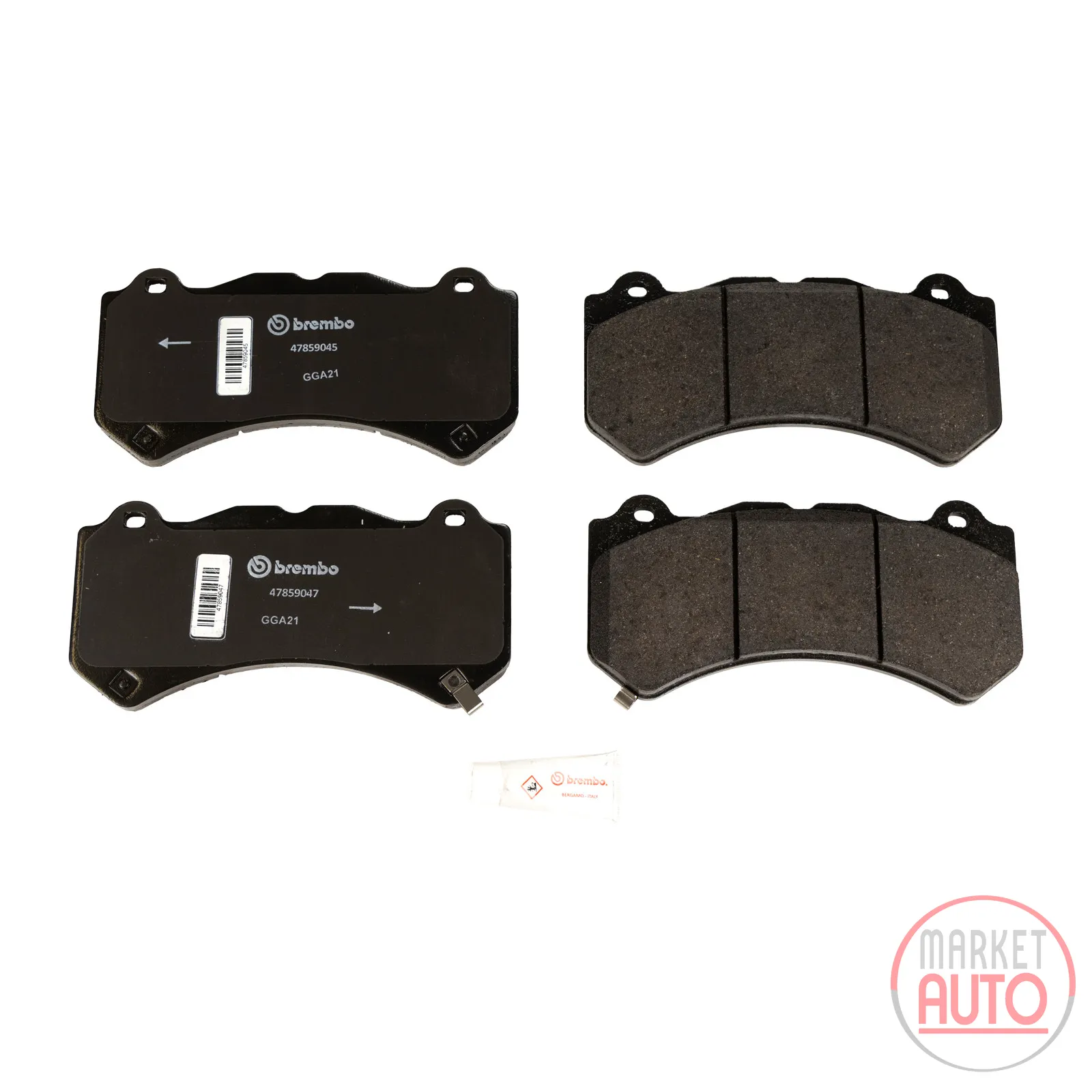Front brake pads