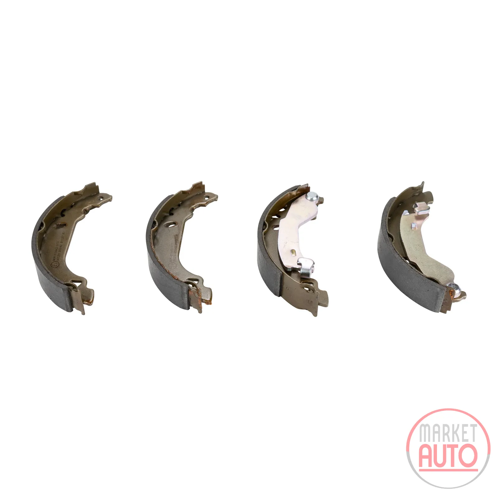 Brake shoe set with lever Magneti Mareli