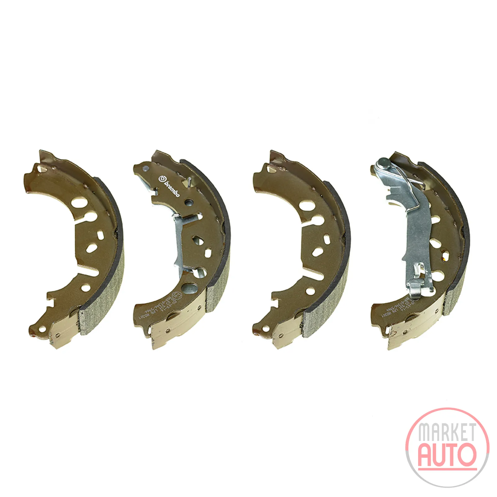 Brake shoe set Brembo