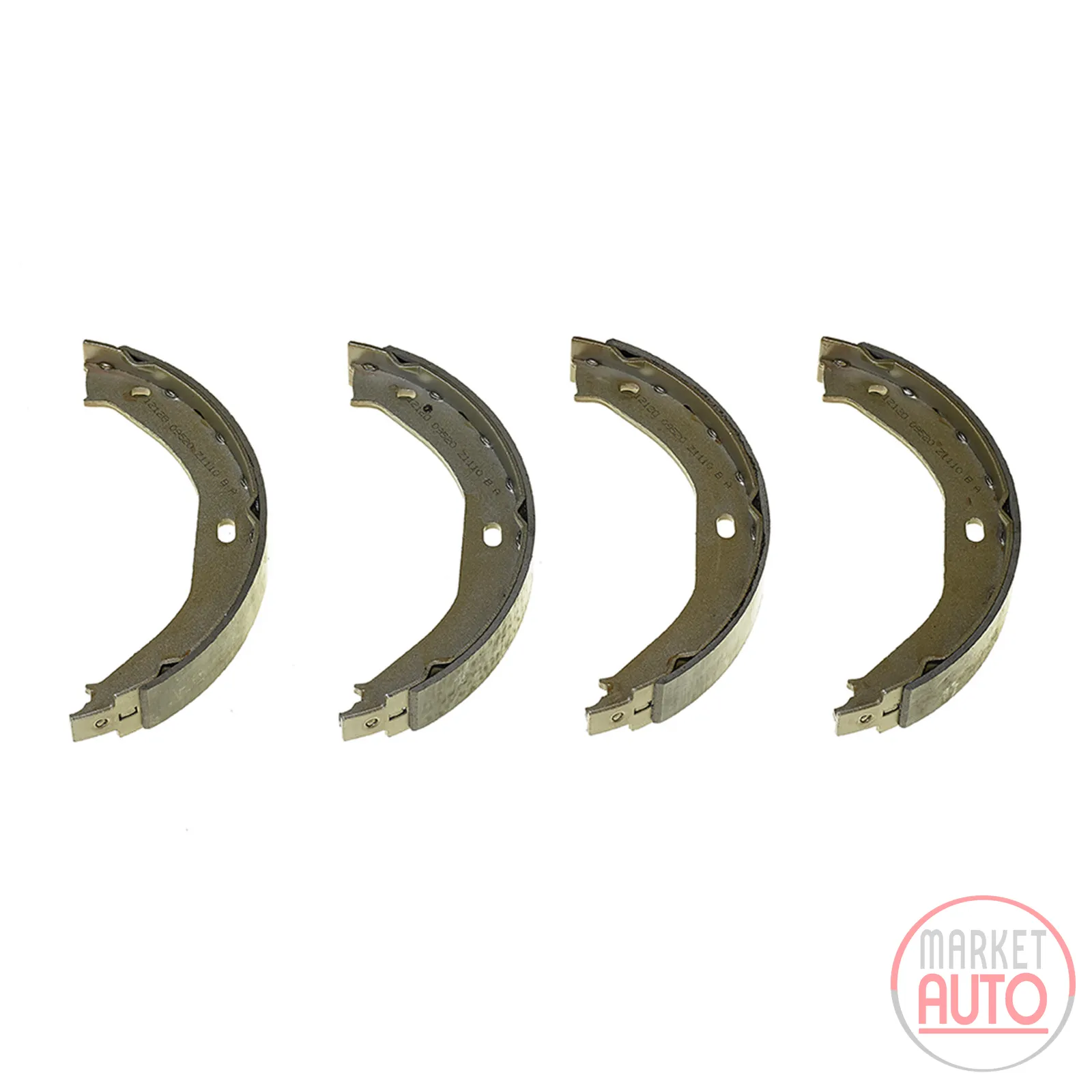 Handbrake shoe set Brembo