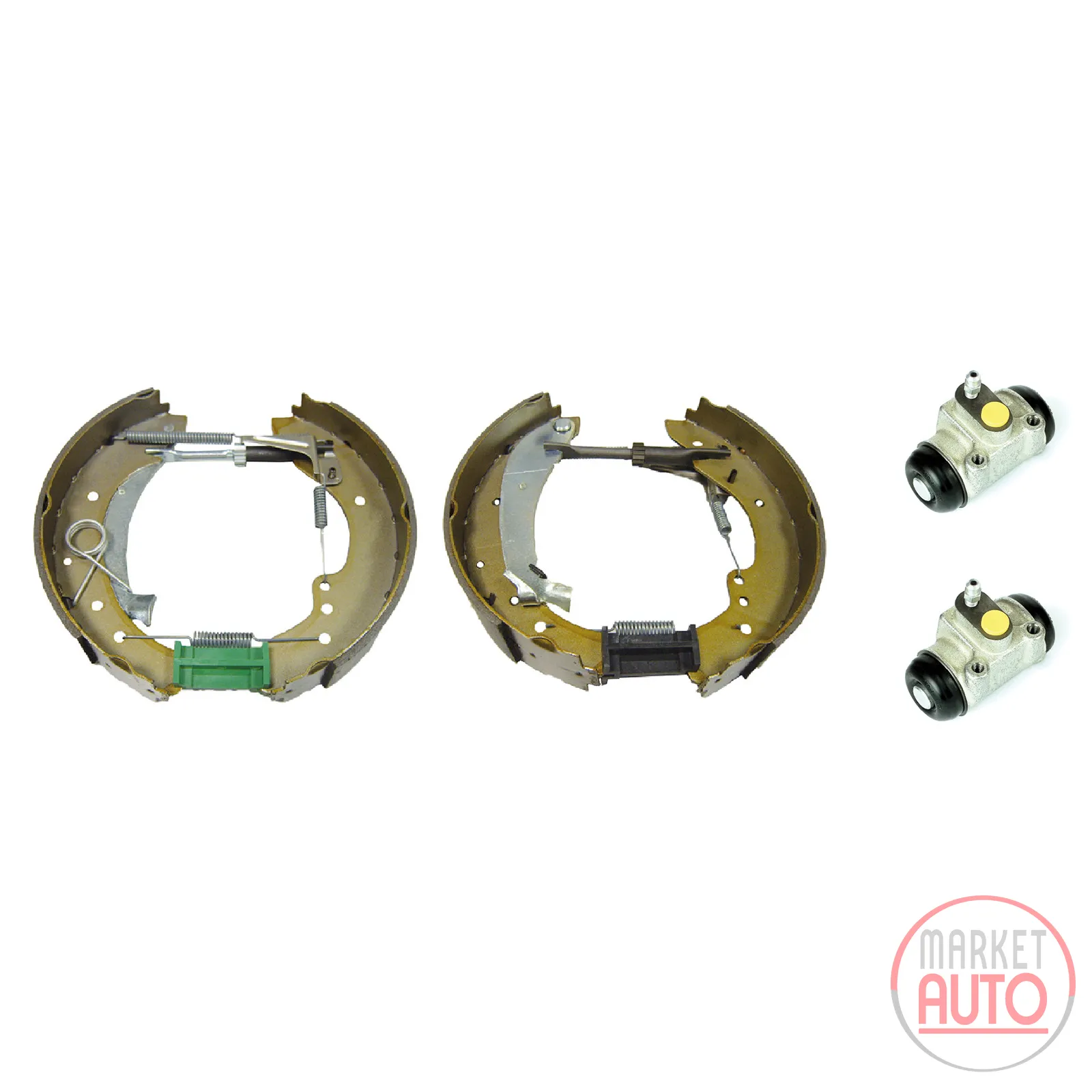 Brake shoe set rear (kit) small brake Brembo