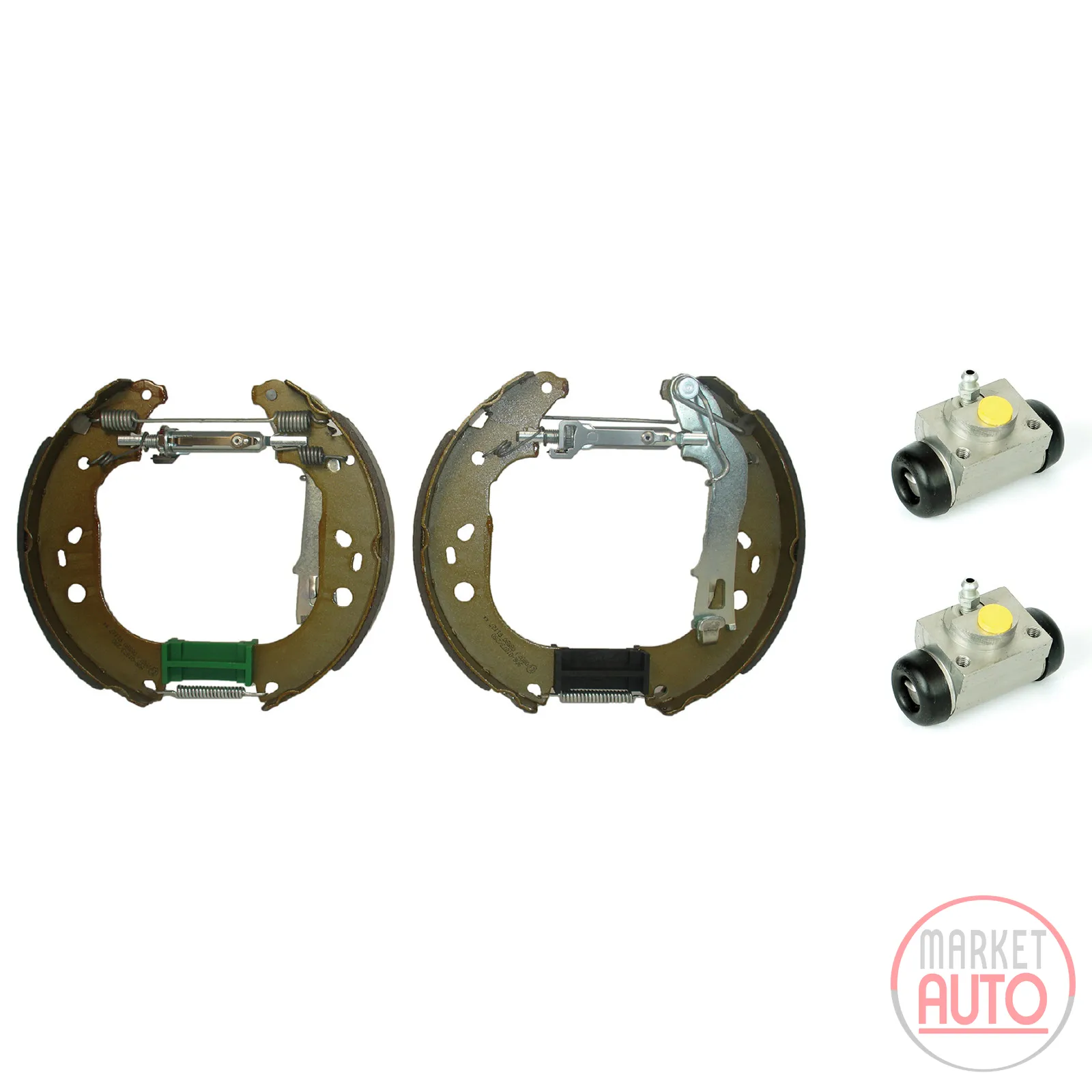 Rear brake shoes (kit) pre-assembled 228 Brembo