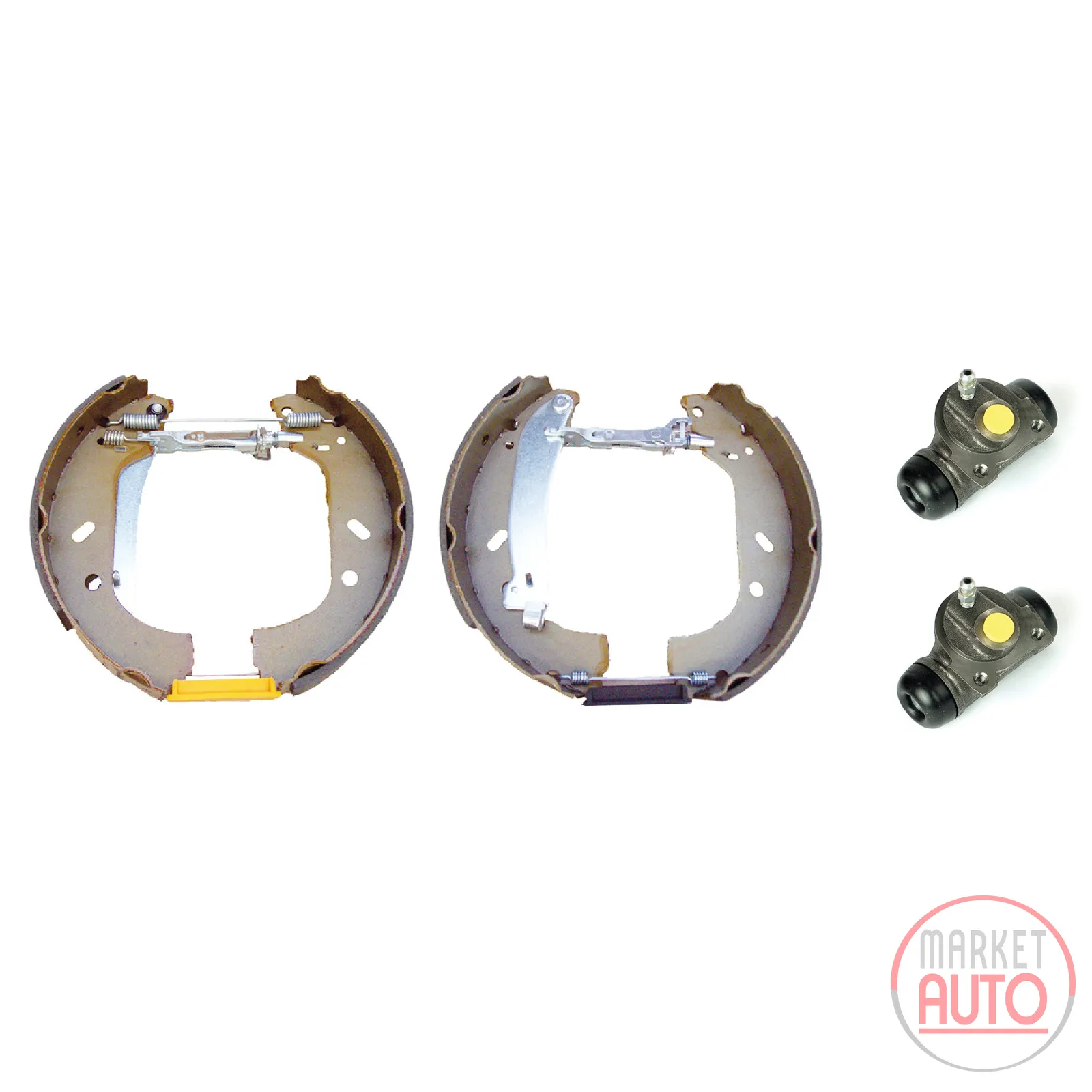 Brake shoe kit pre-assembled Brembo