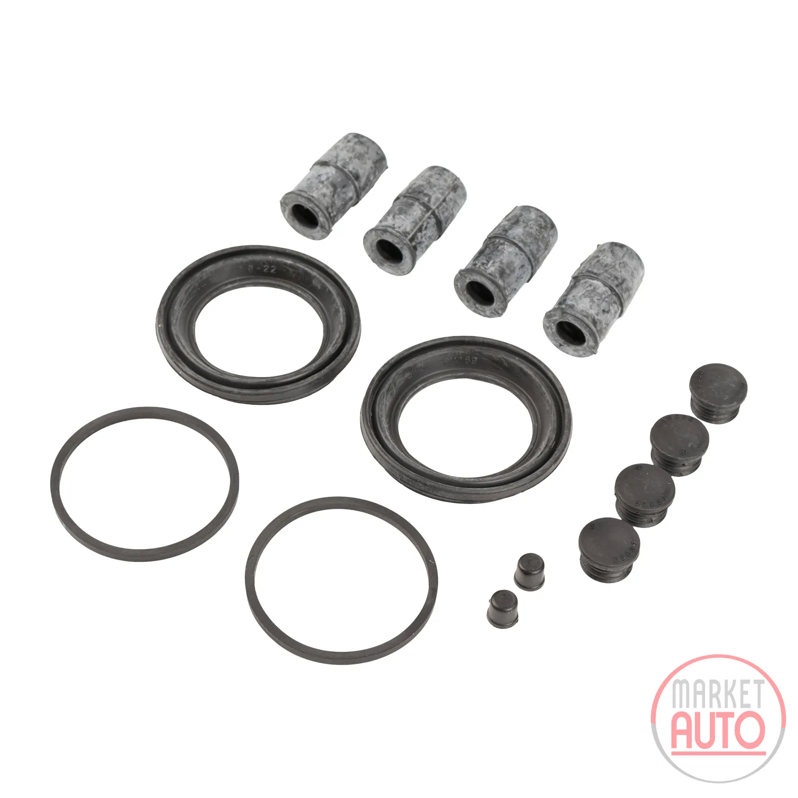 Front brake caliper boot kit