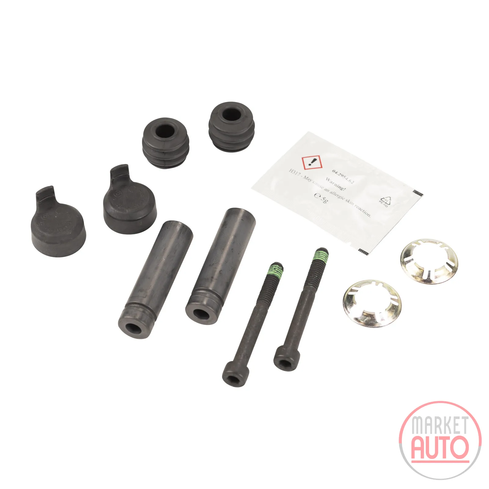 Repair kit guide sleeves front rear