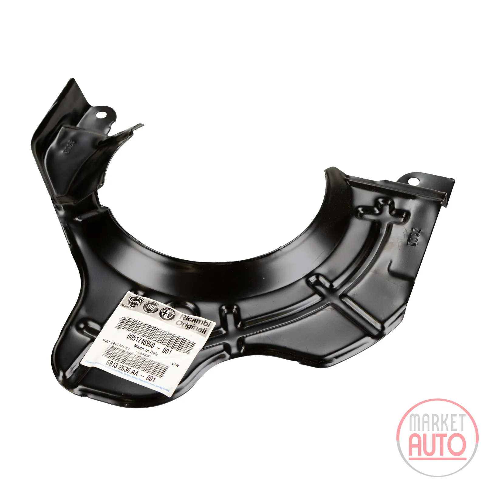 Anchor plate front right
