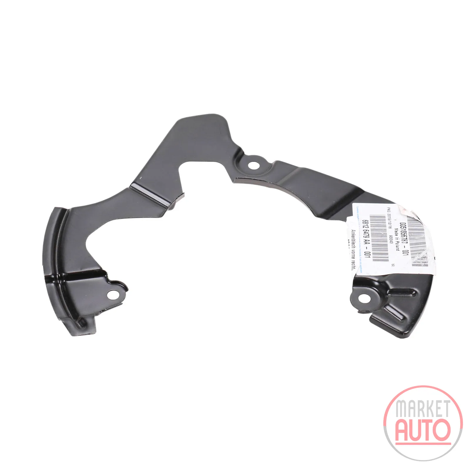 Anchor plate front right
