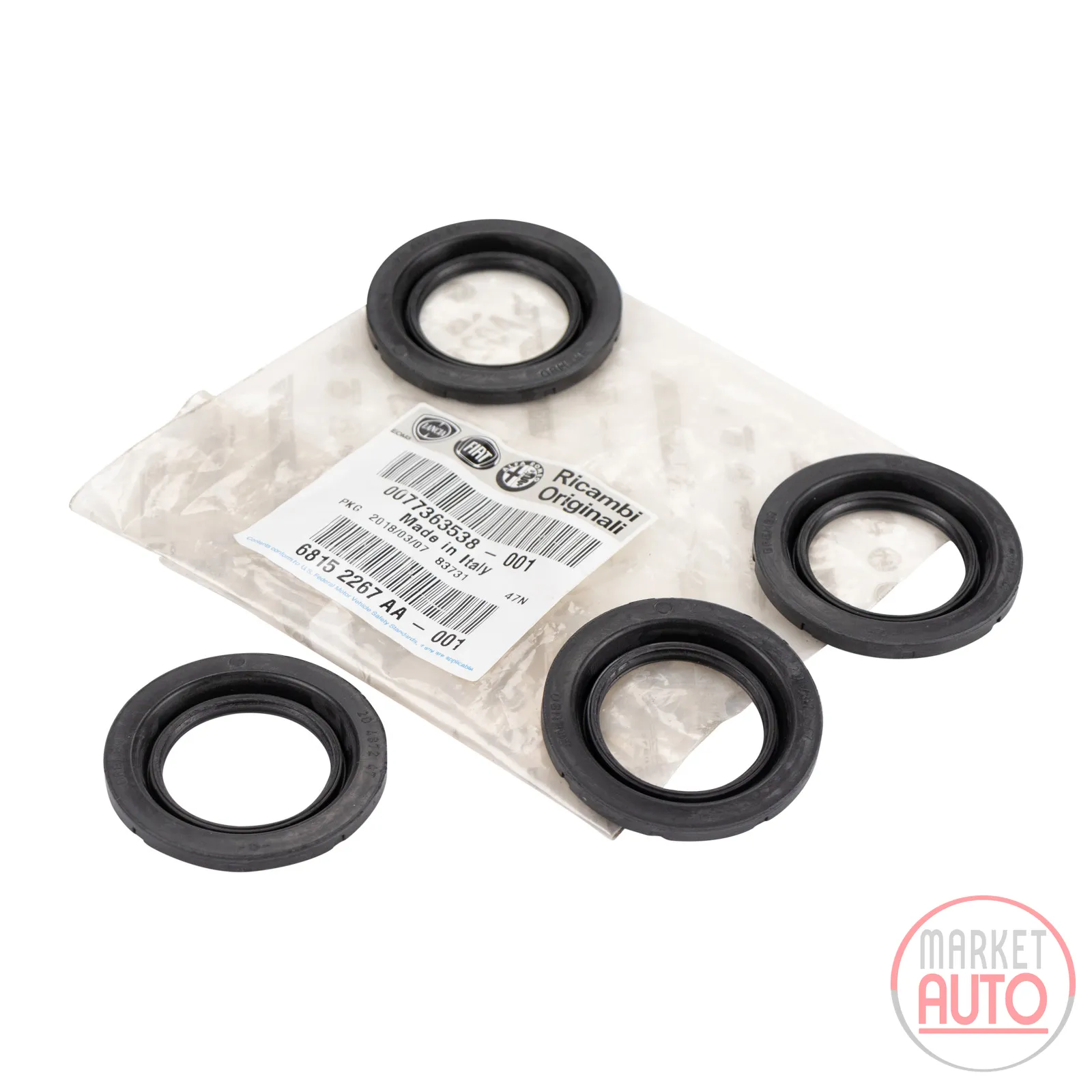Spring kit (repair kit) for the front brake caliper