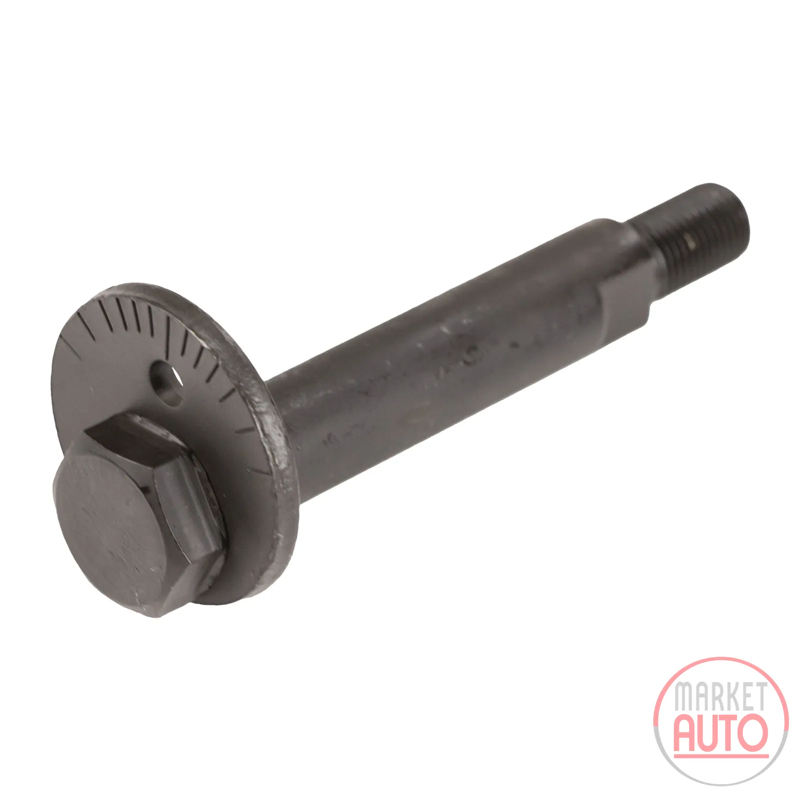 Eccentric screw wishbone front lower