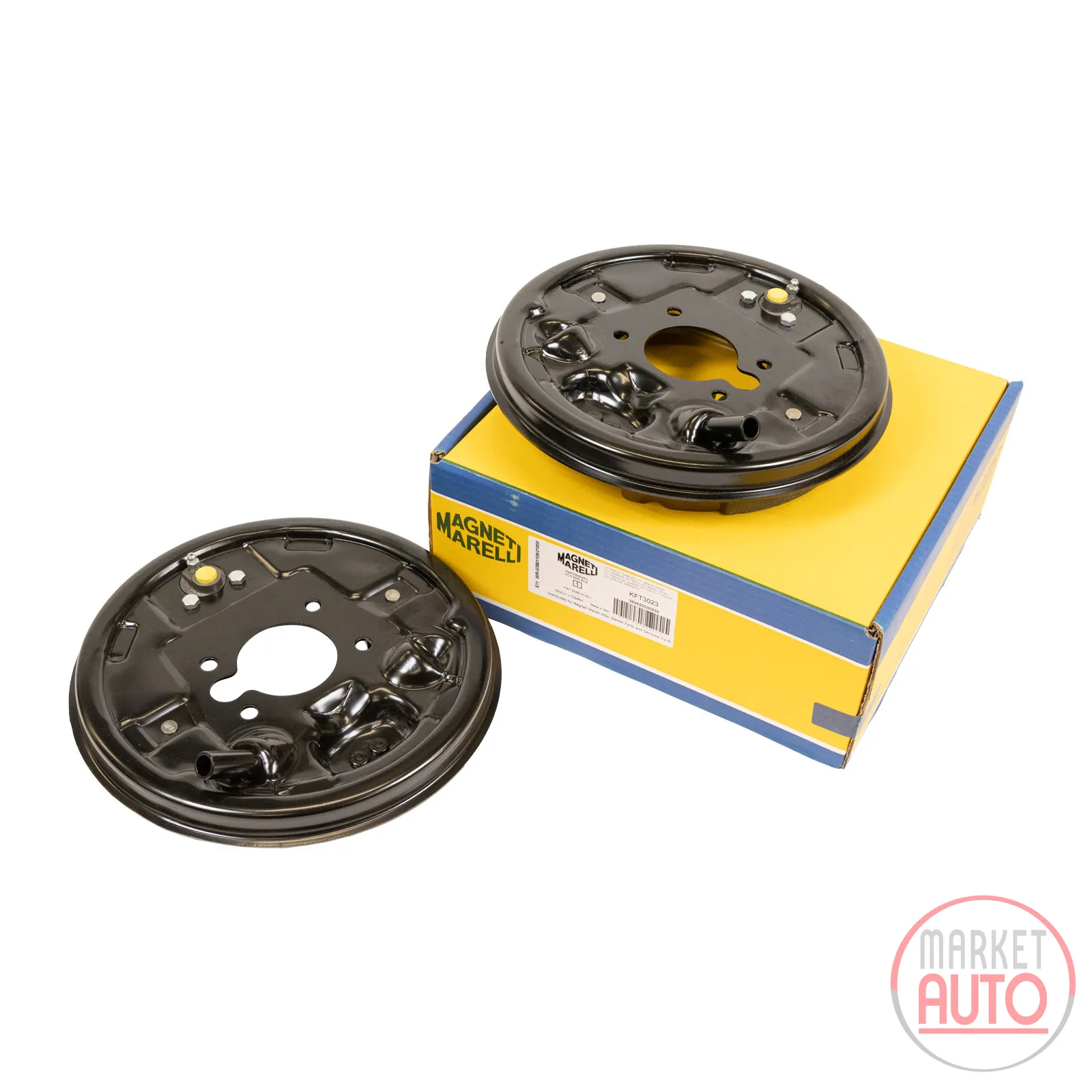 Brake kit pre-assembled on anchor plates Magneti Marelli