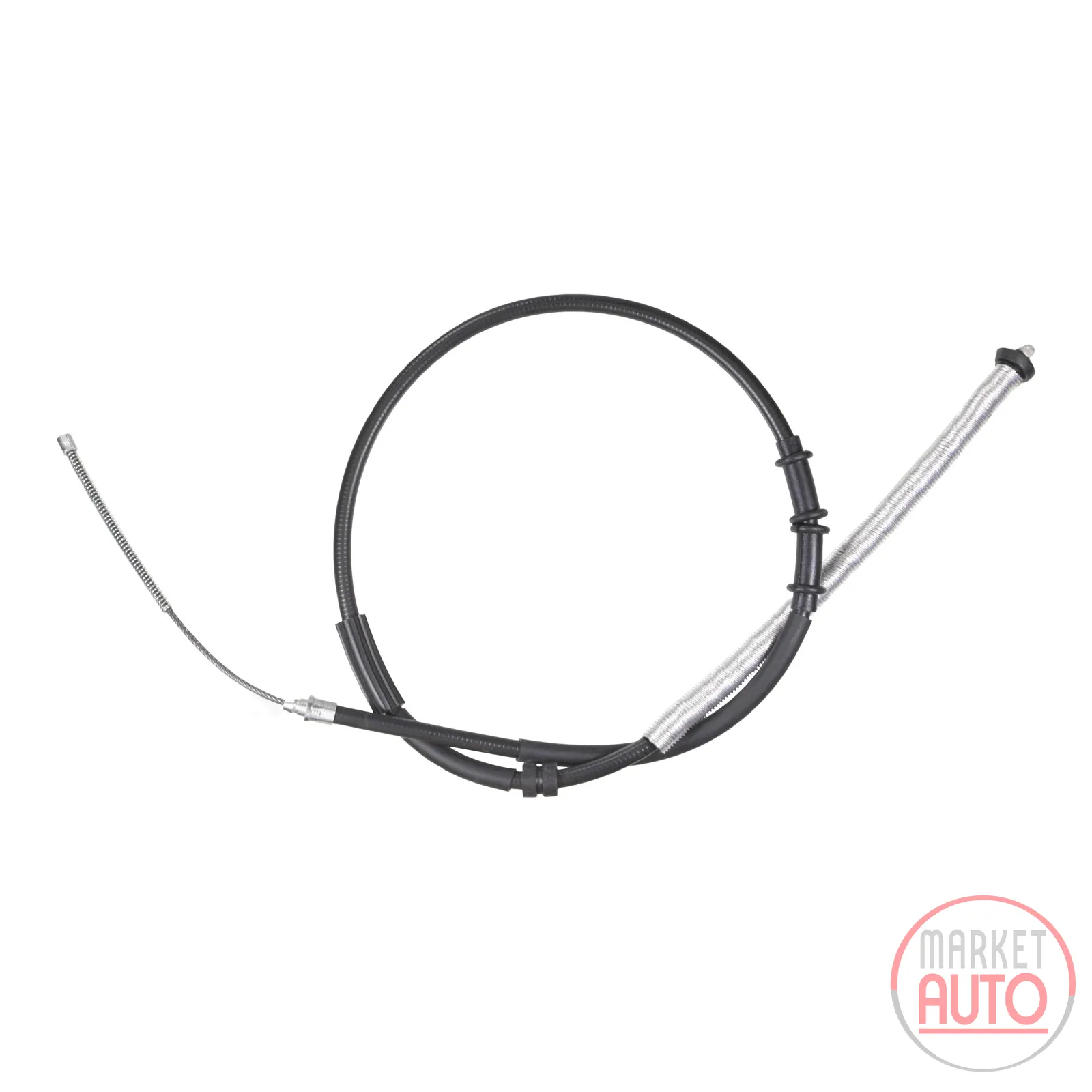Handbrake cable left L1=1635 L2=1380 for vehicles with drum brake