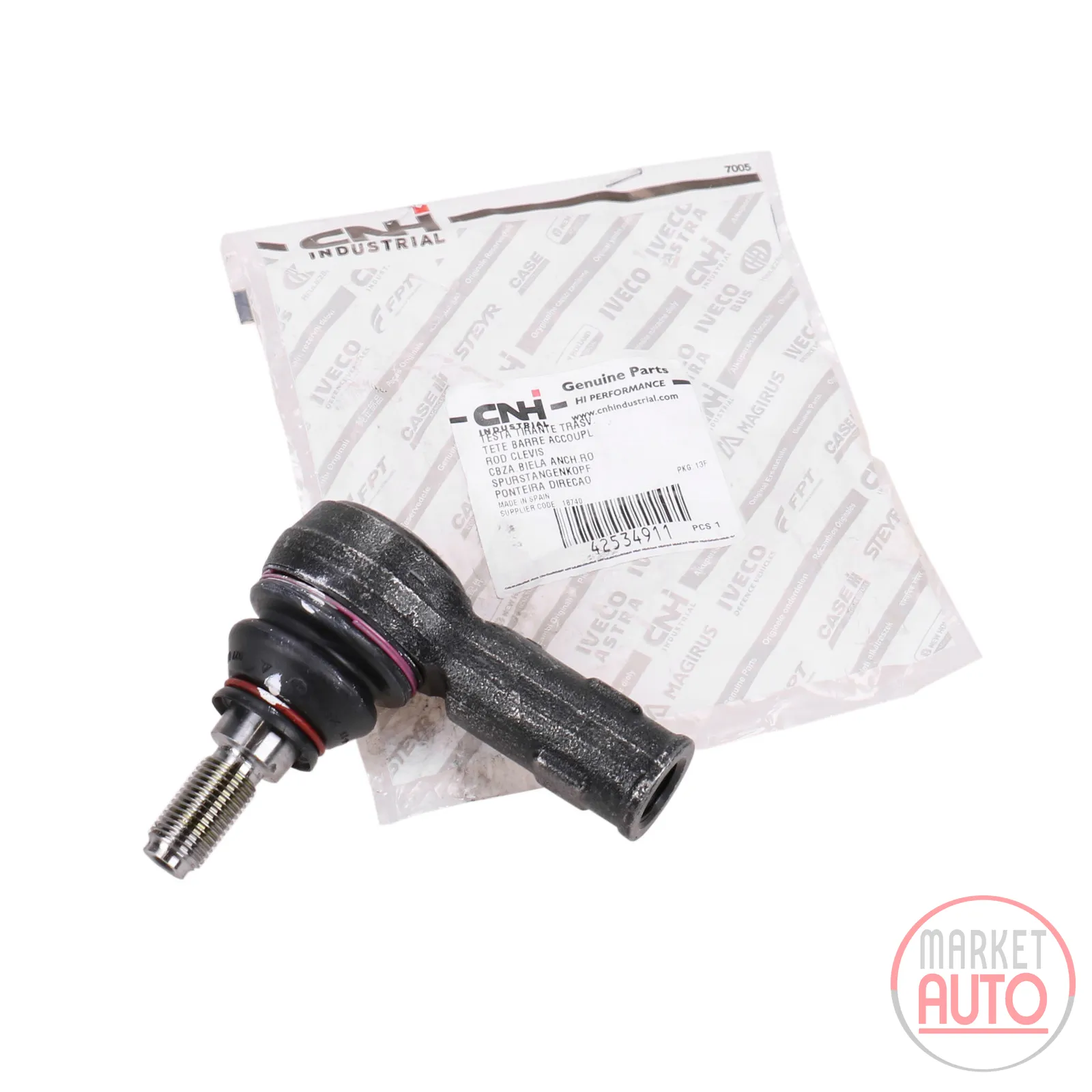 Tie rod end piece right or left