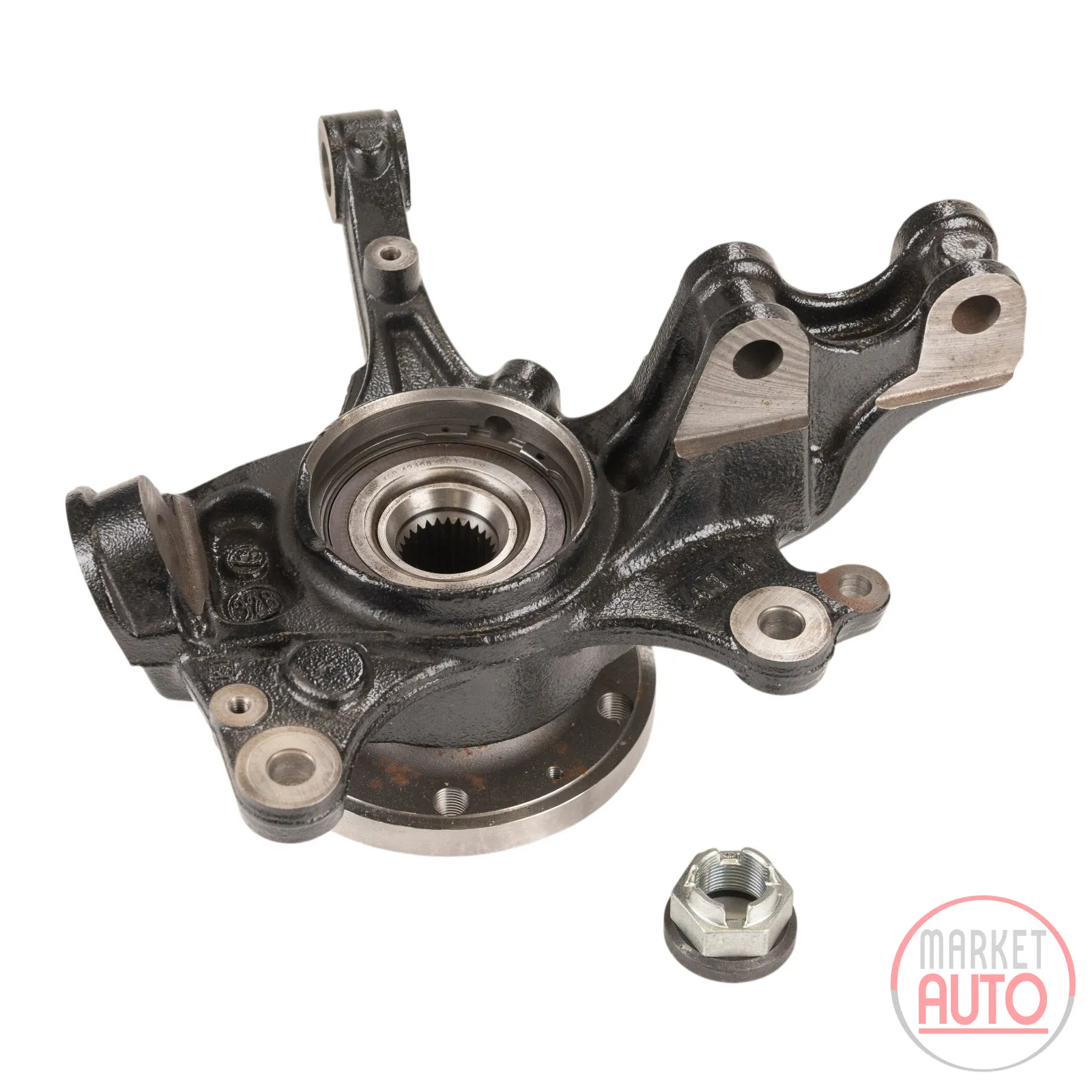 front left steering knuckle