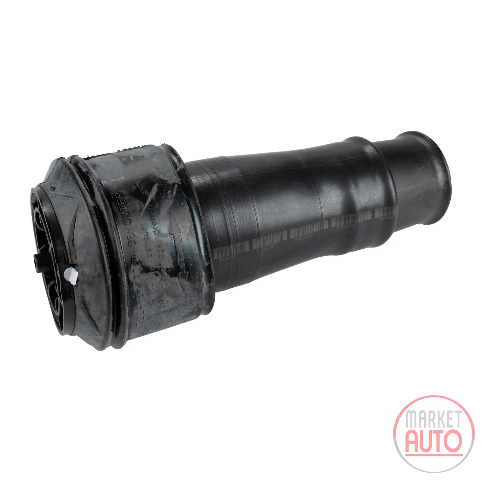 Bellows air suspension spring rear