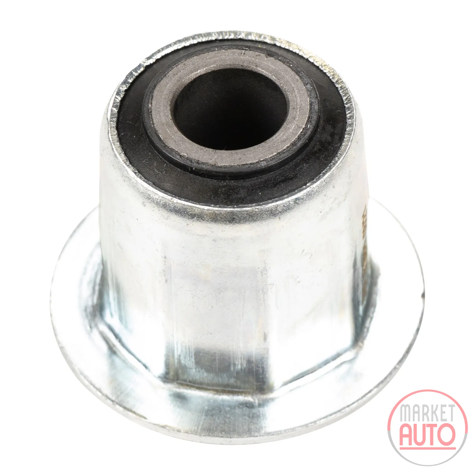 Silent bushing leaf spring rear, height: 46 mm, metal/rubber