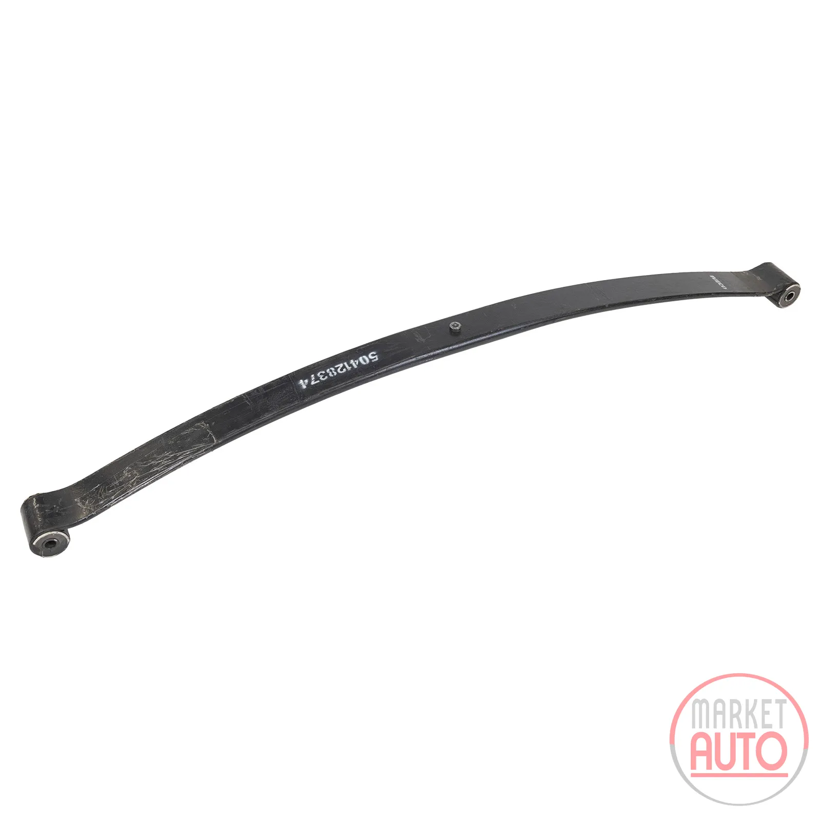 Leaf spring rear axle