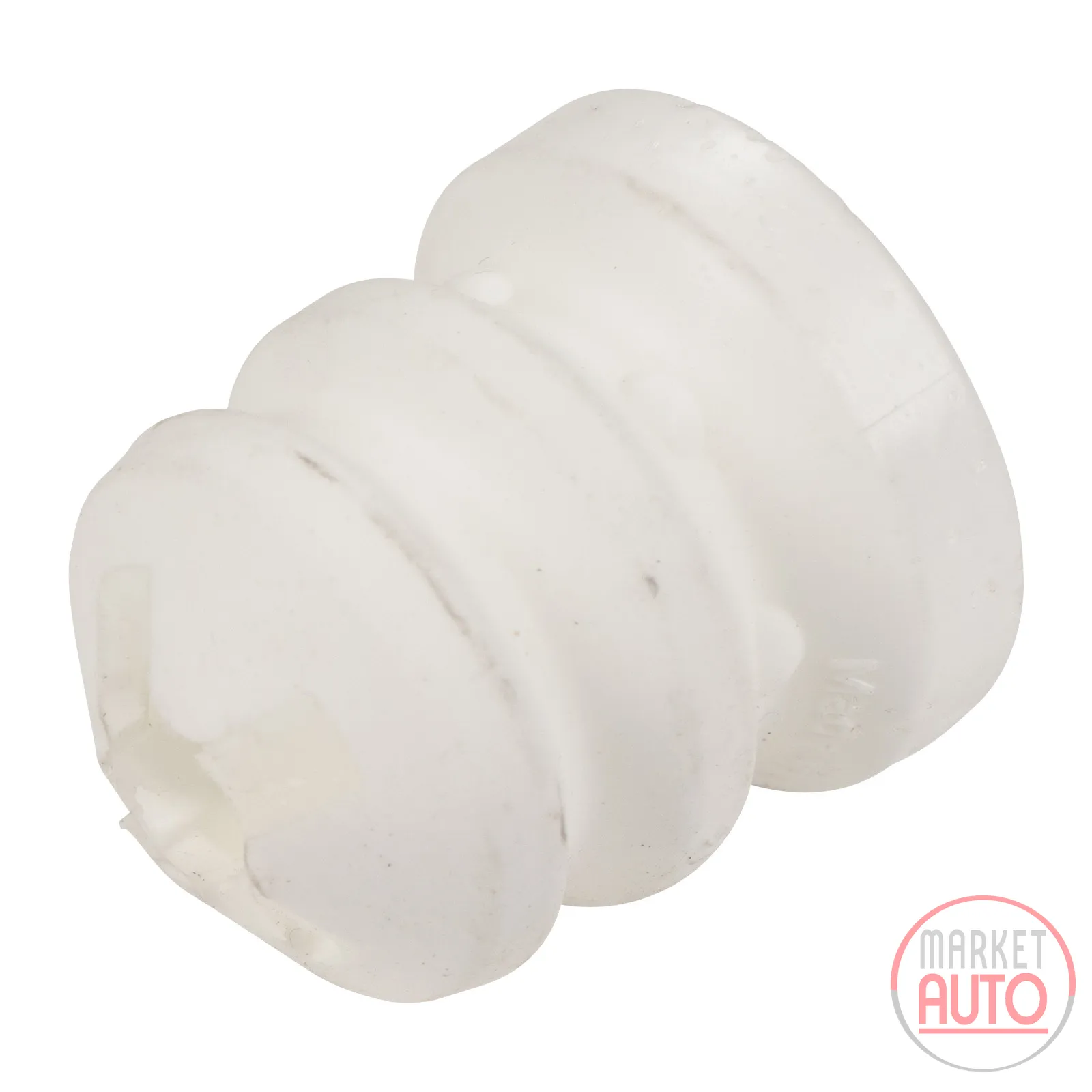 Stop rubber buffer rear
