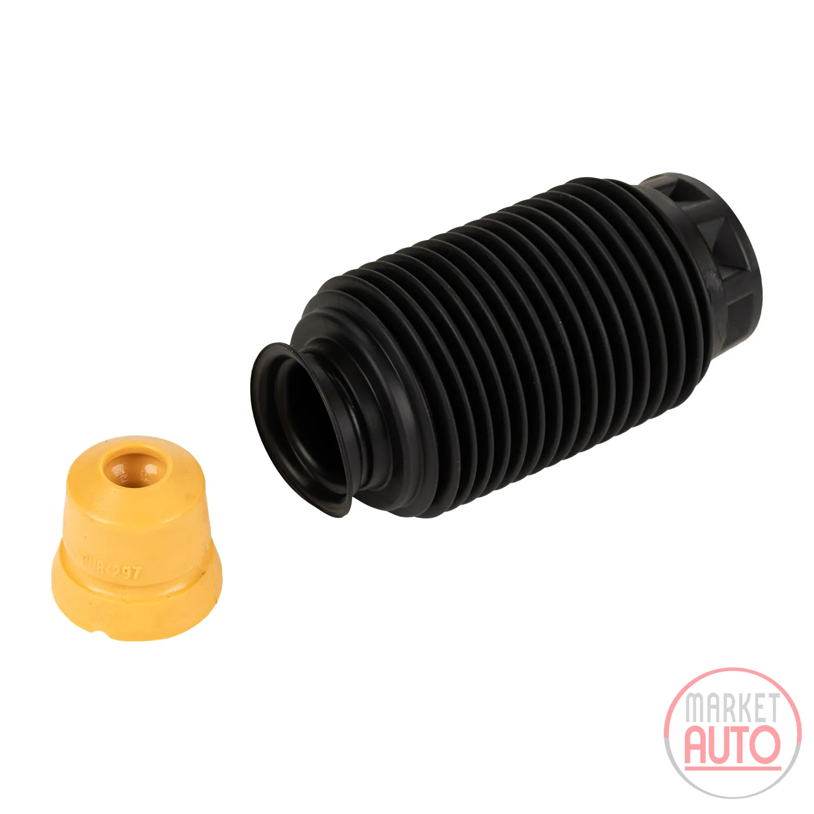 Front rubber buffer