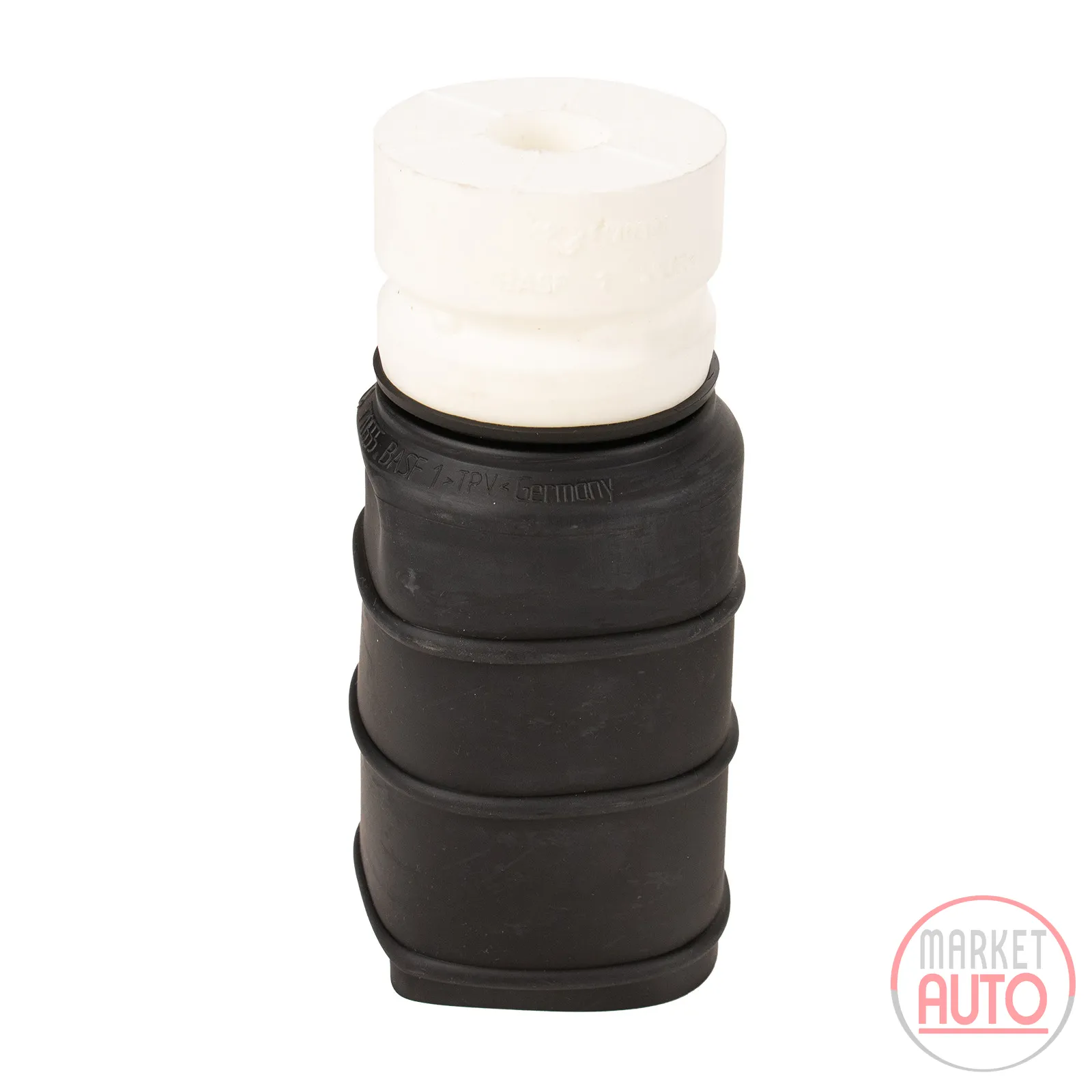 Shock absorber rubber sleeve front inside