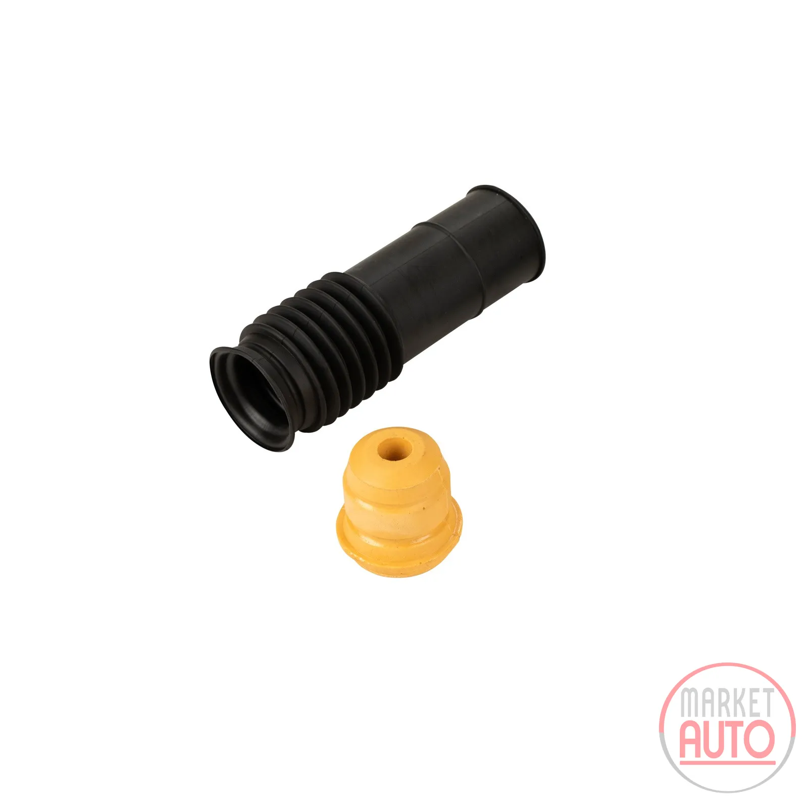 Shock absorber rubber sleeve front inside