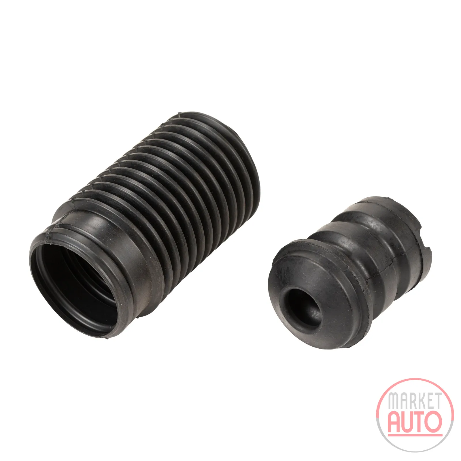 Shock absorber rubber sleeve rear inside