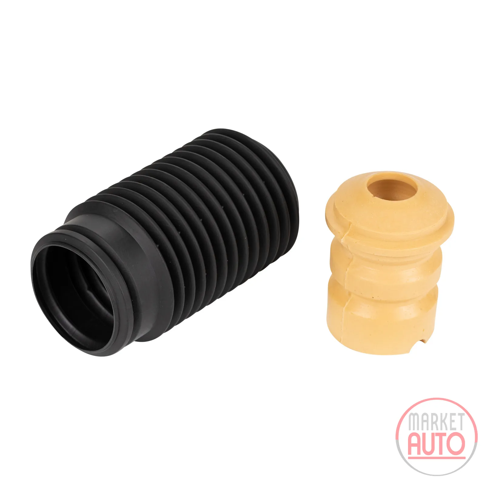 Shock absorber rubber sleeve rear inside