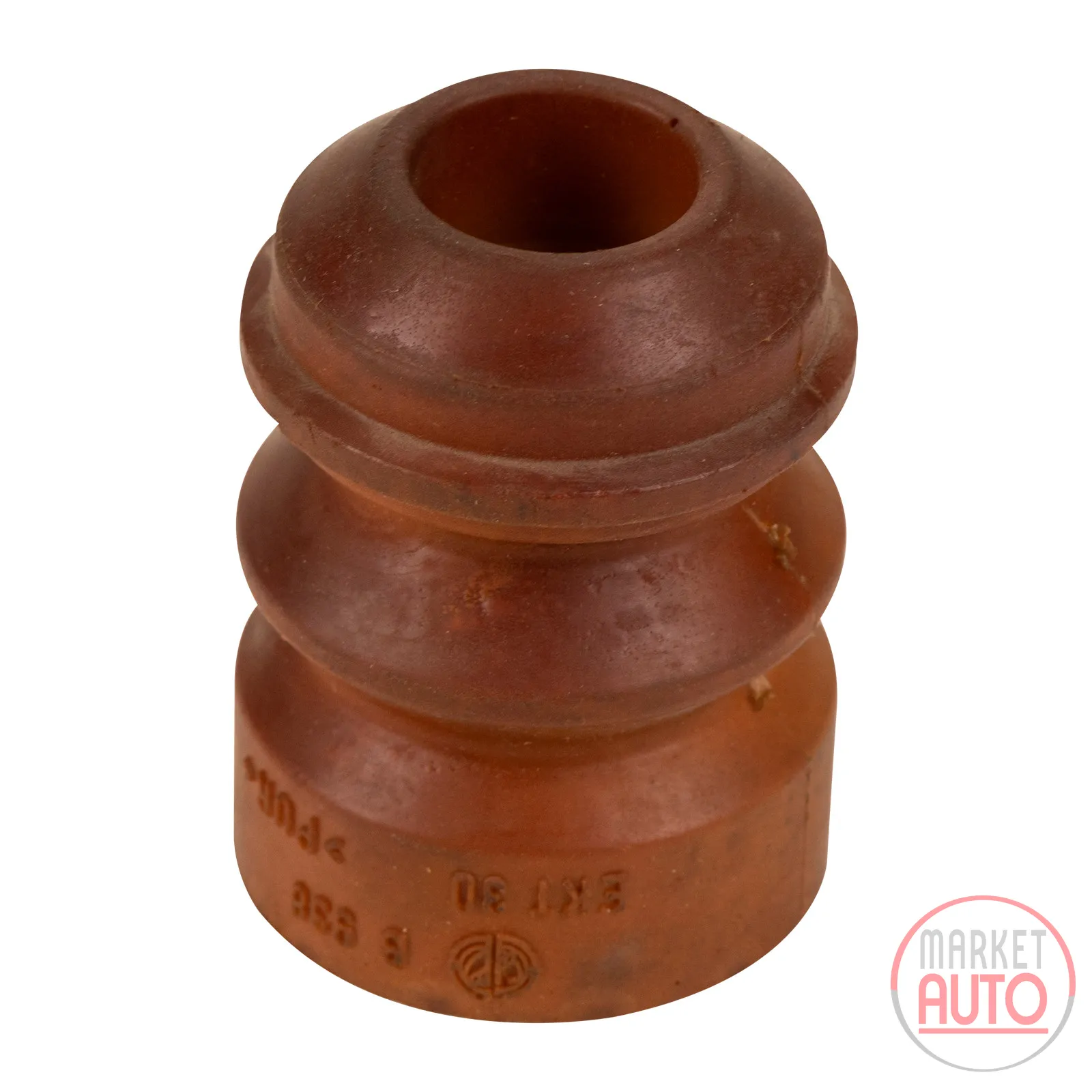 Shock absorber rubber sleeve front inside
