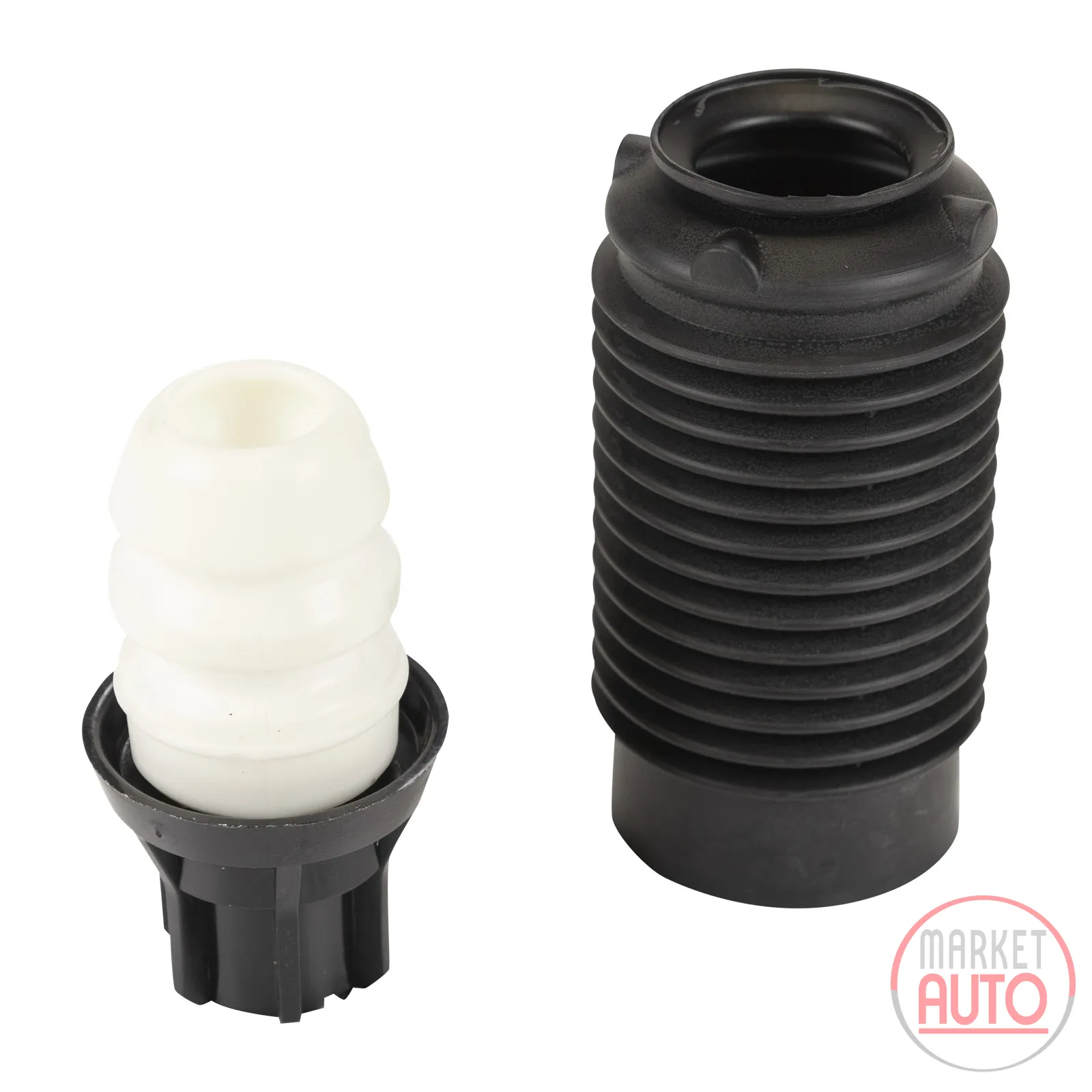 Shock absorber rubber sleeve front inside