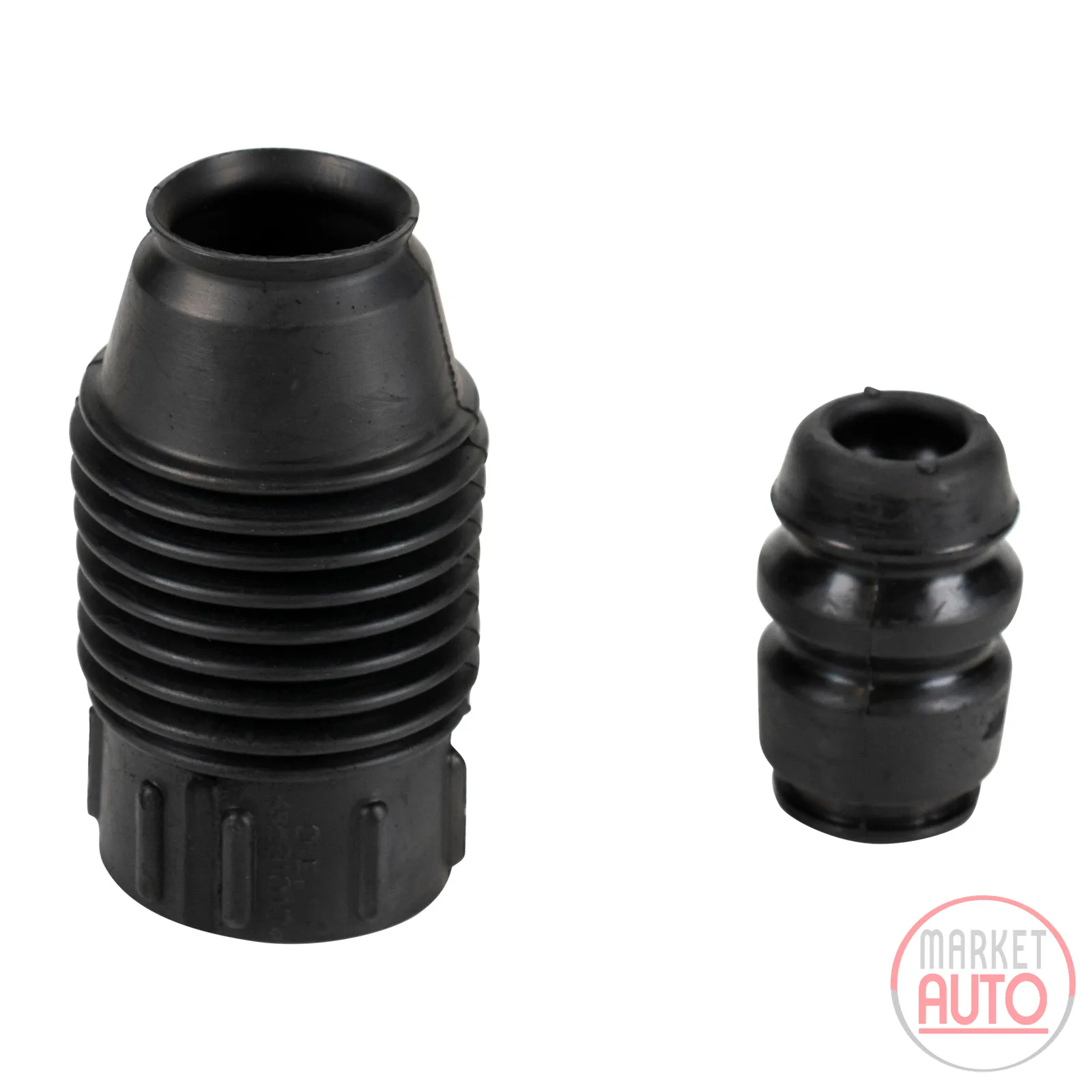 Stop buffer, dust protection