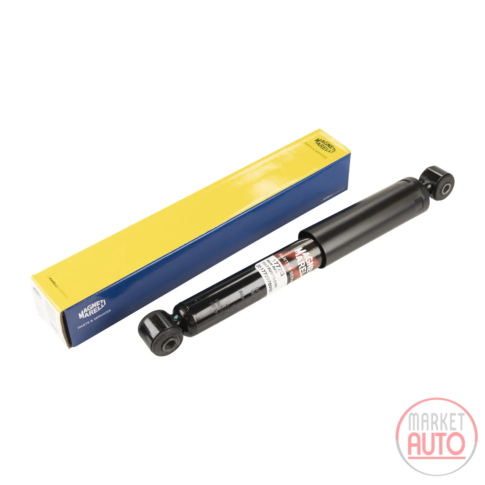 Rear shock absorber gas pressure Marelli