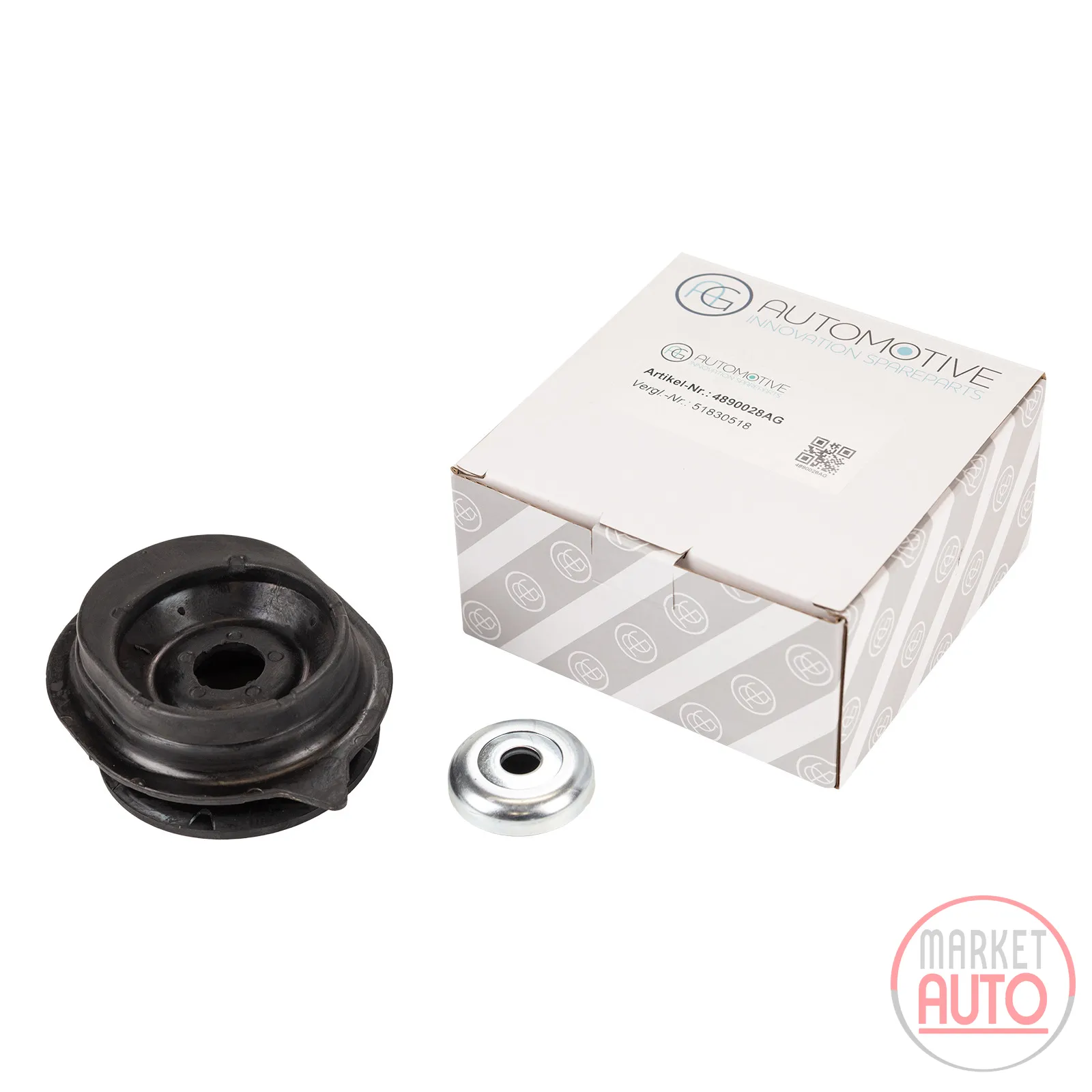 Right or left strut mount