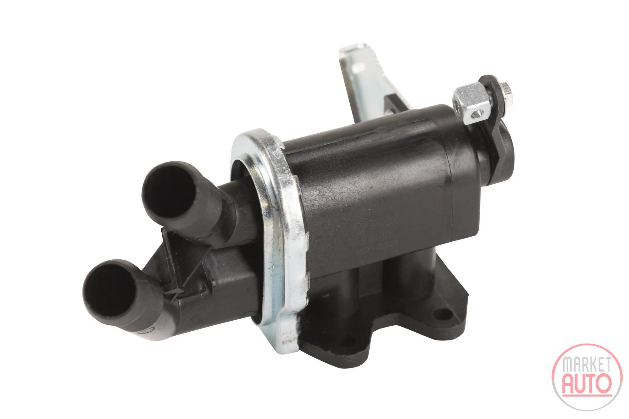 Heating tap double screwed with holder