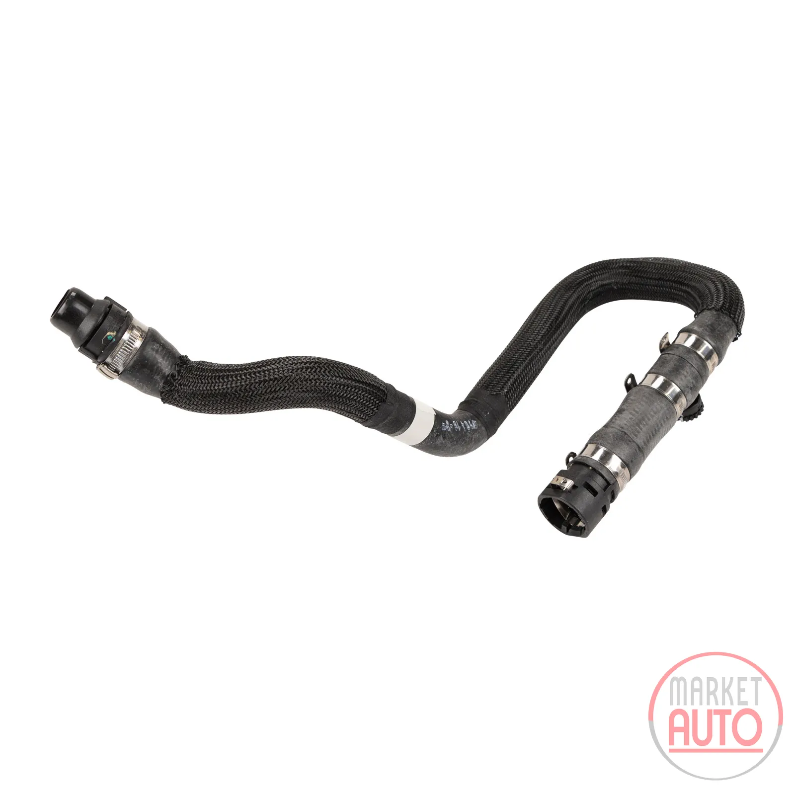 Heater hose outlet