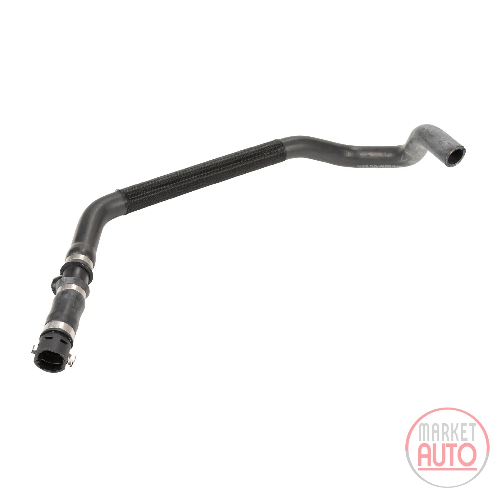 Heater hose outlet