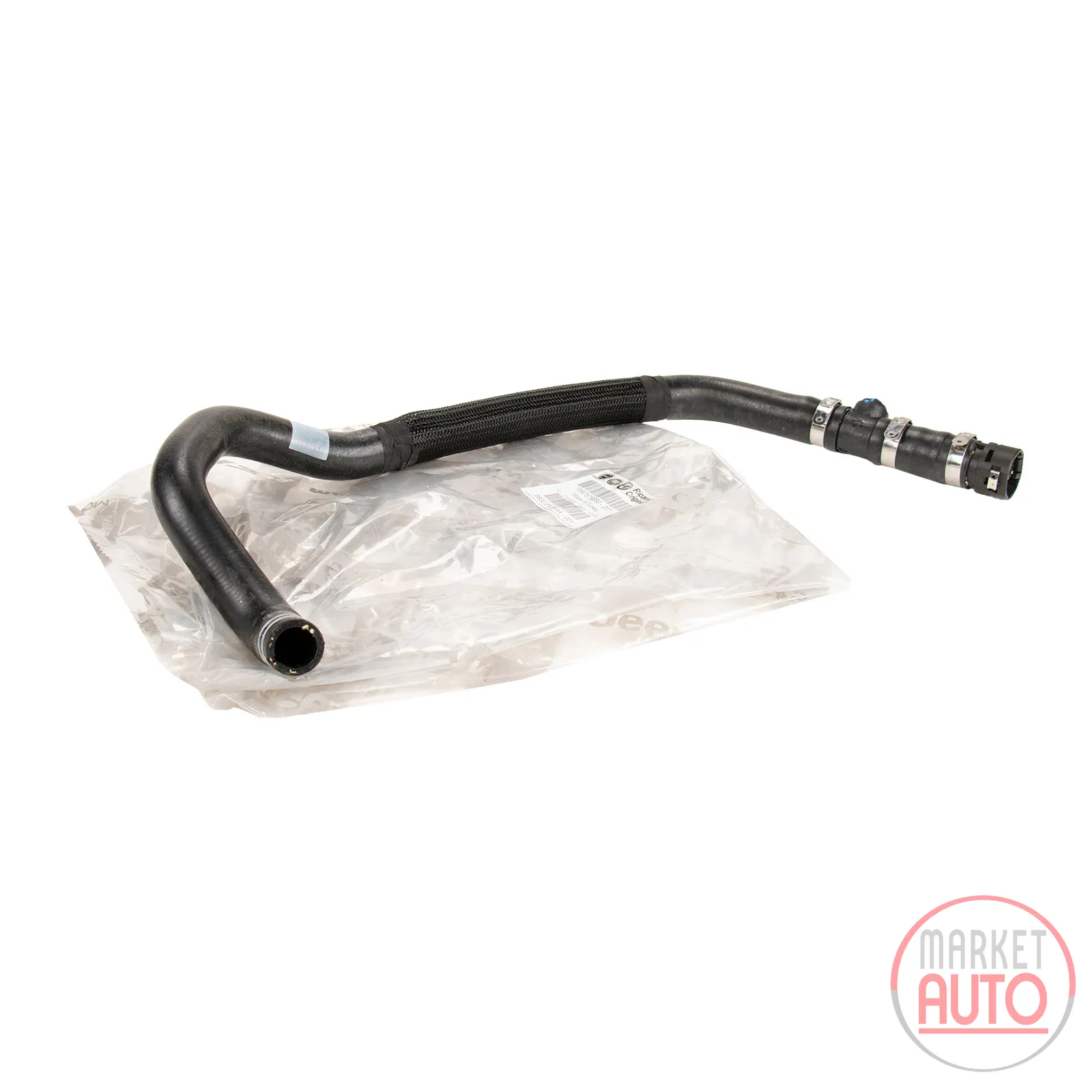 Heater hose outlet