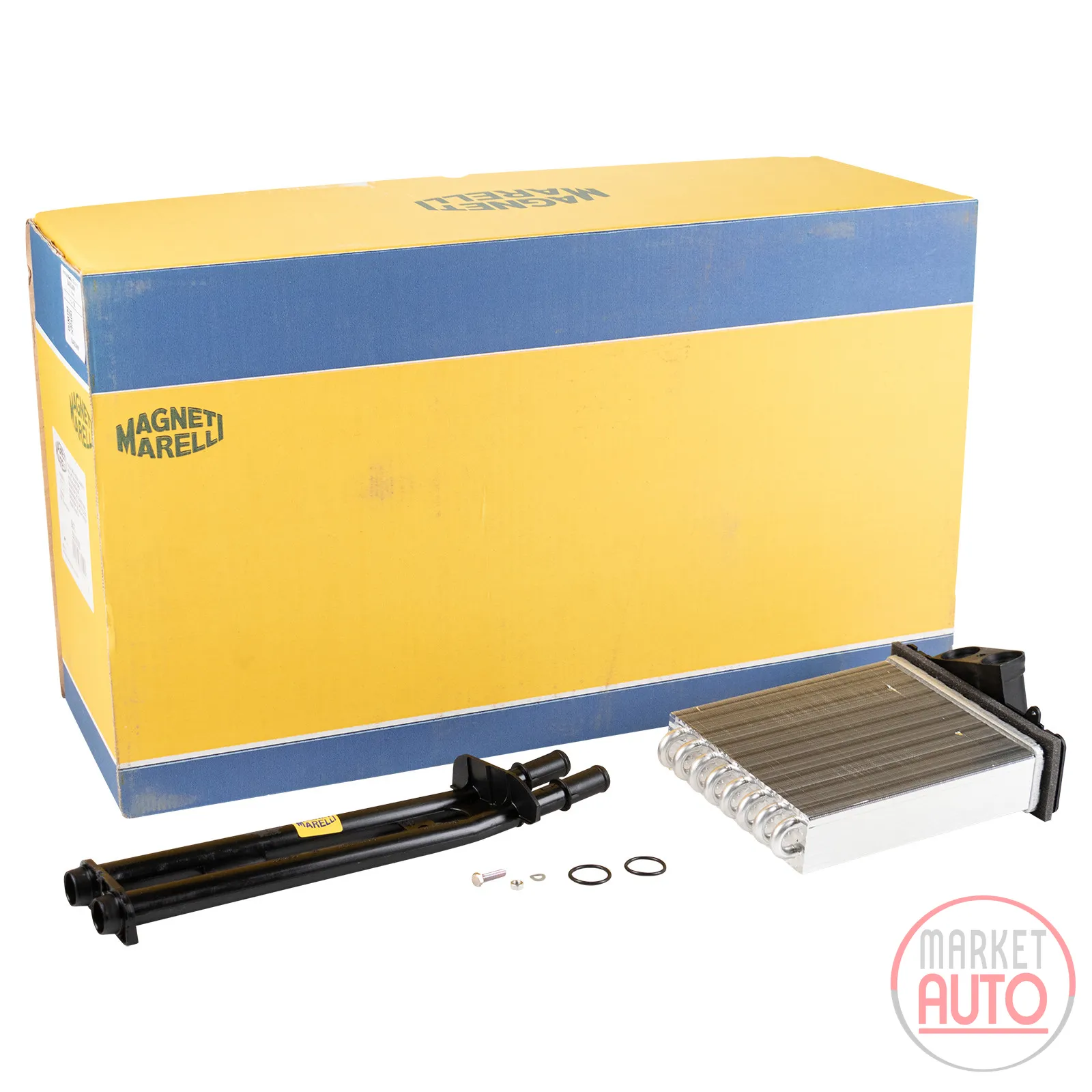 Heater radiator L=182 H=175 W=42 mm Magneti Marelli