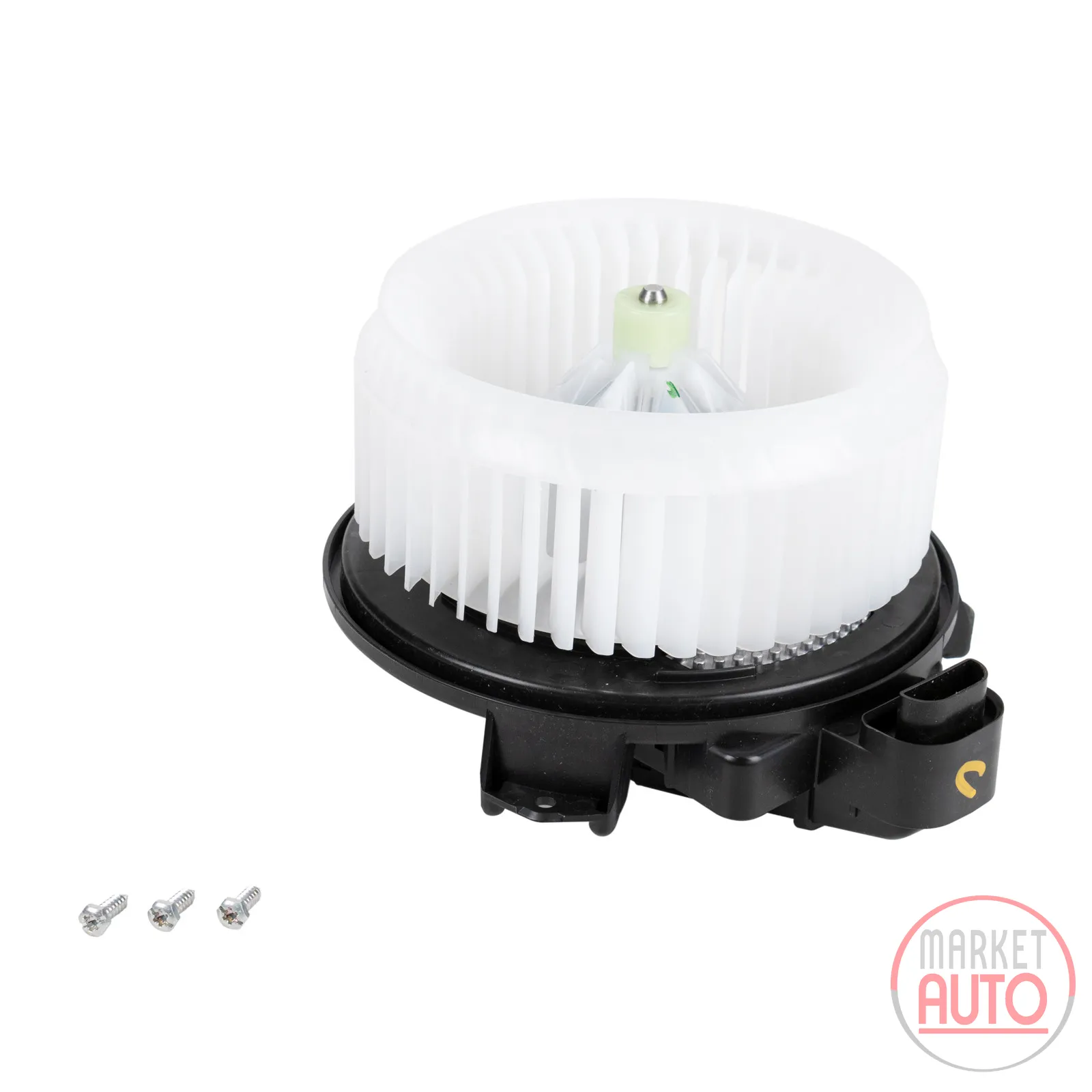 Heater fan motor without wheel